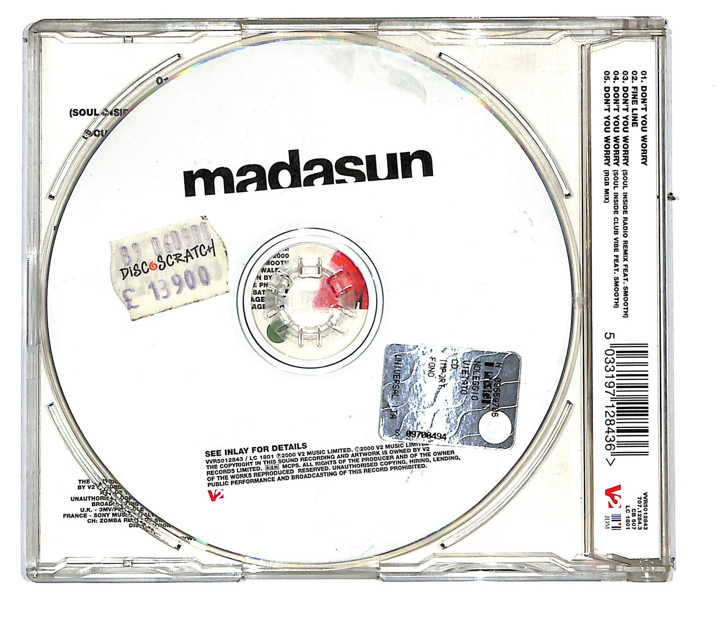 EBOND Madasun - Don't You Worry CD CD105554