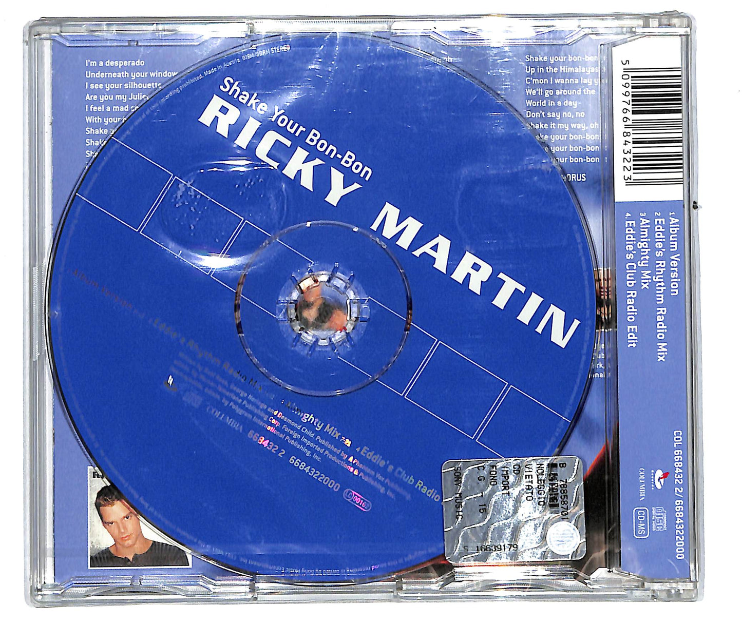 EBOND Ricky Martin - Shake Your Bon-bon CD CD105569