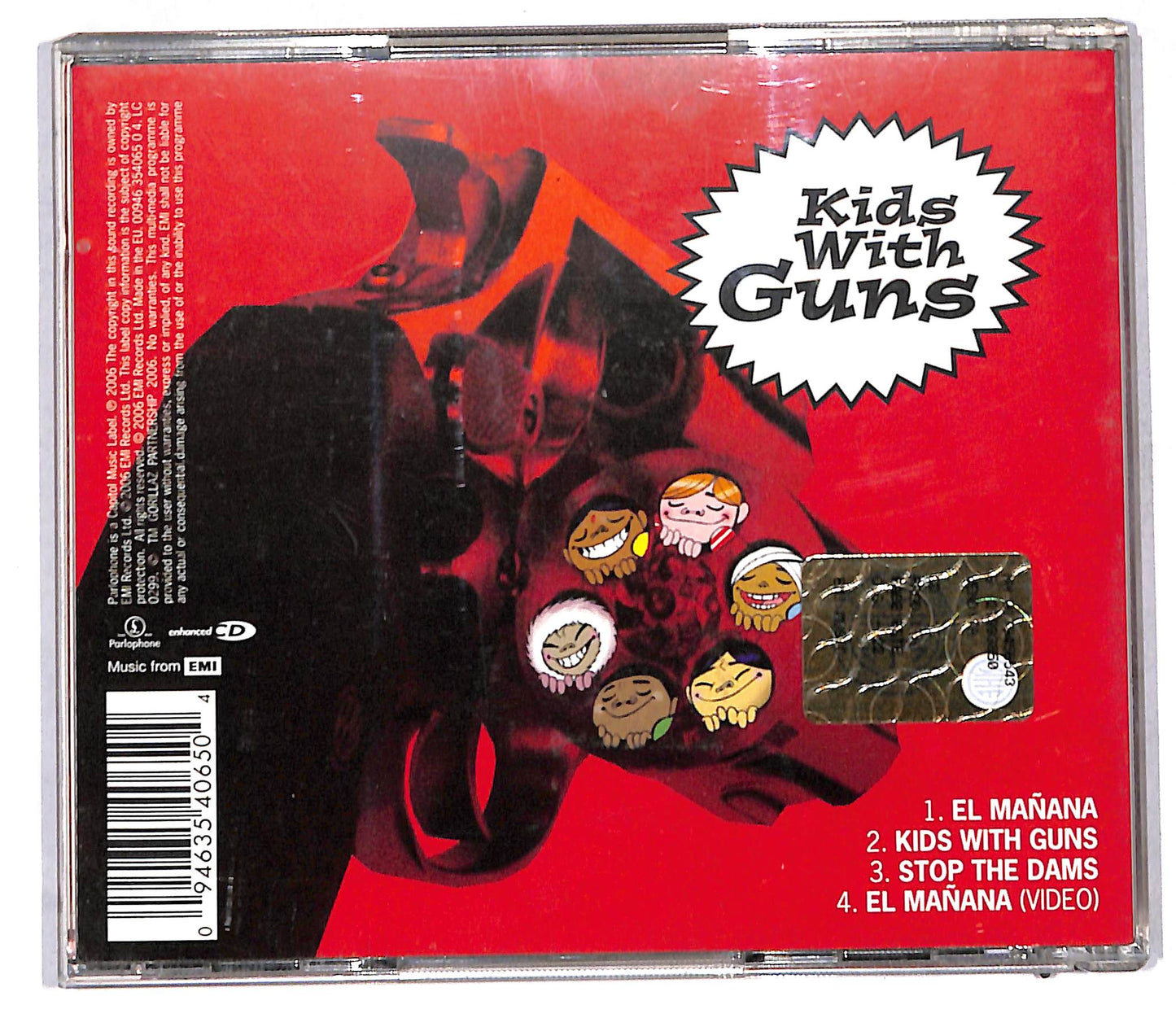 EBOND Gorillaz - El Manana Kids With Guns CD CD105605