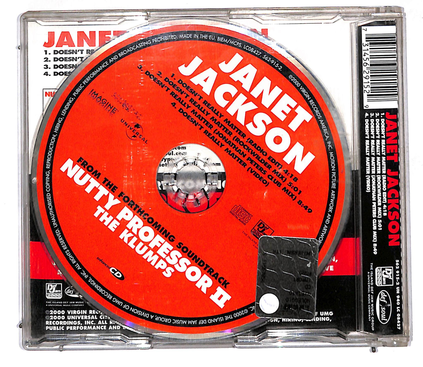 EBOND Janet Jackson - Doesn't Really Matter CD CD105646