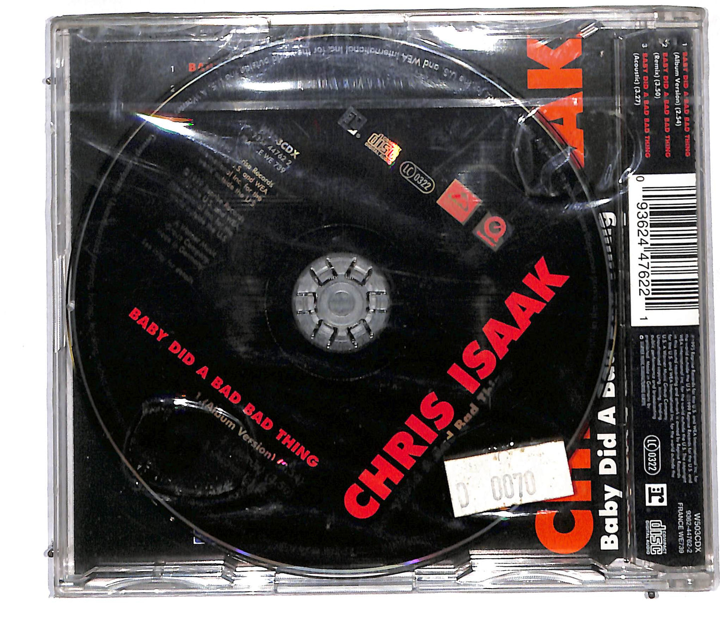 EBOND Chris Isaak - Baby Did A Bad Bad Thing CD CD105648