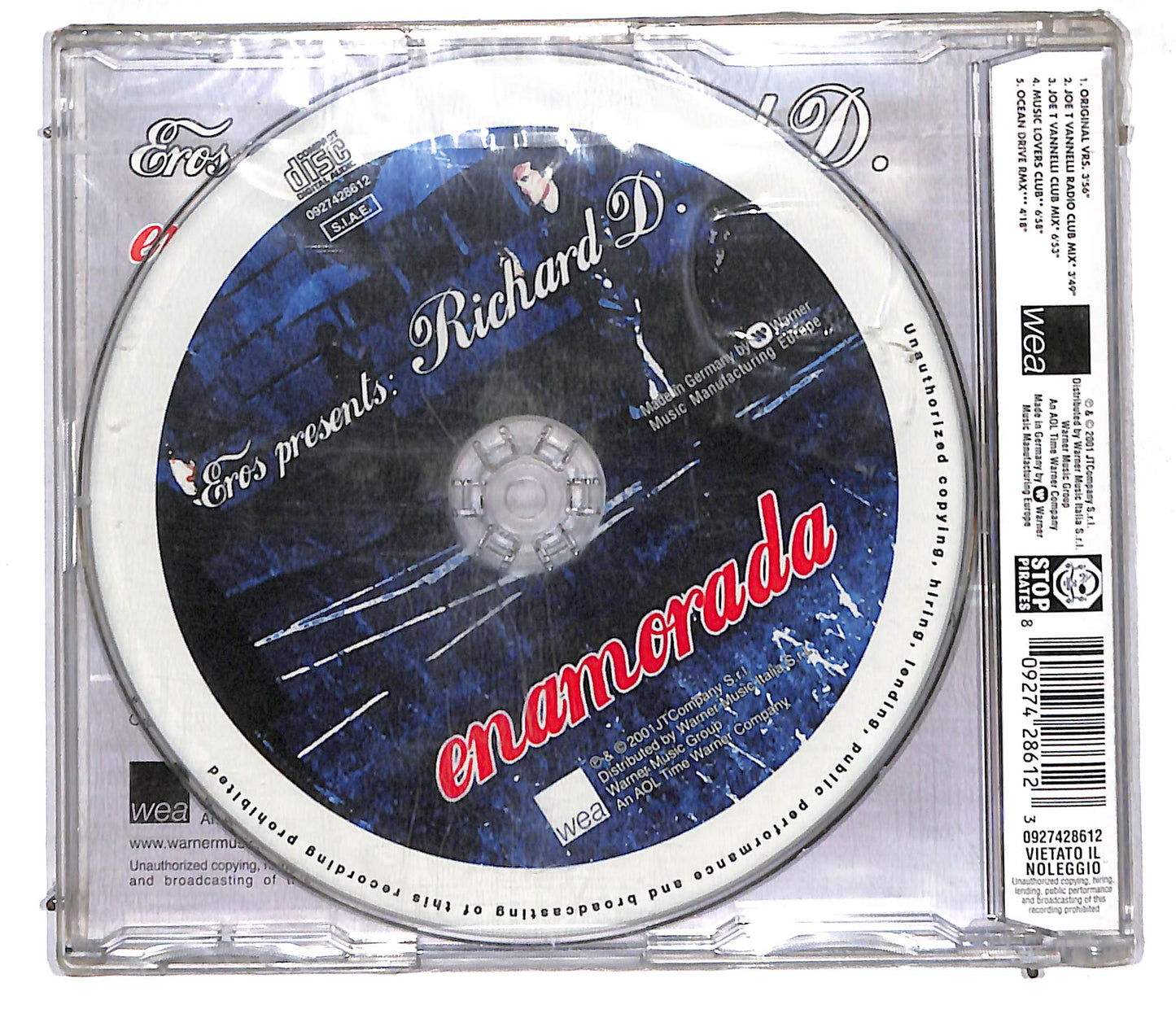 EBOND Eros Presents: Richard D. - Enamorada CD CD105675