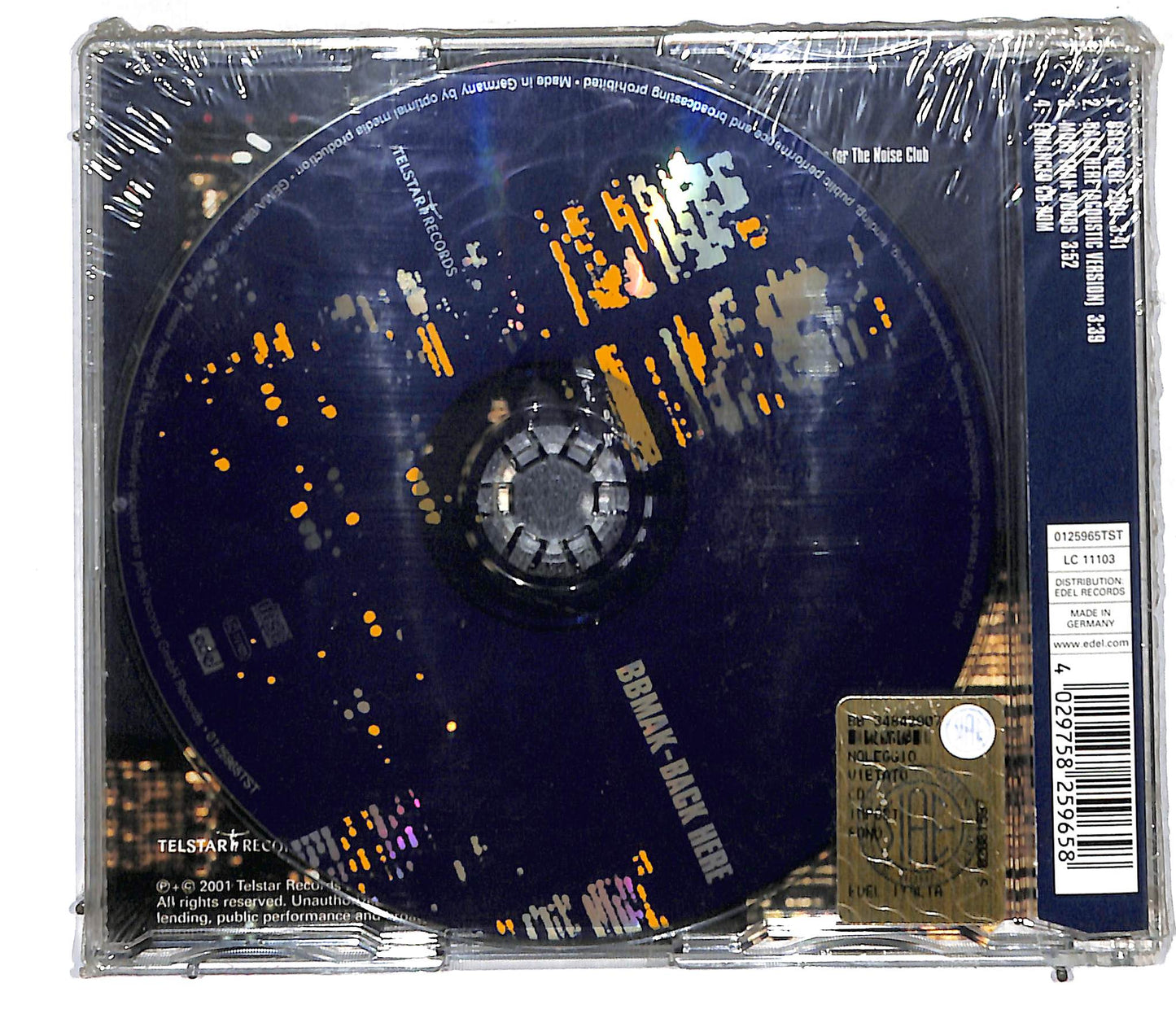 EBOND BBMak - Back Here CD CD105775