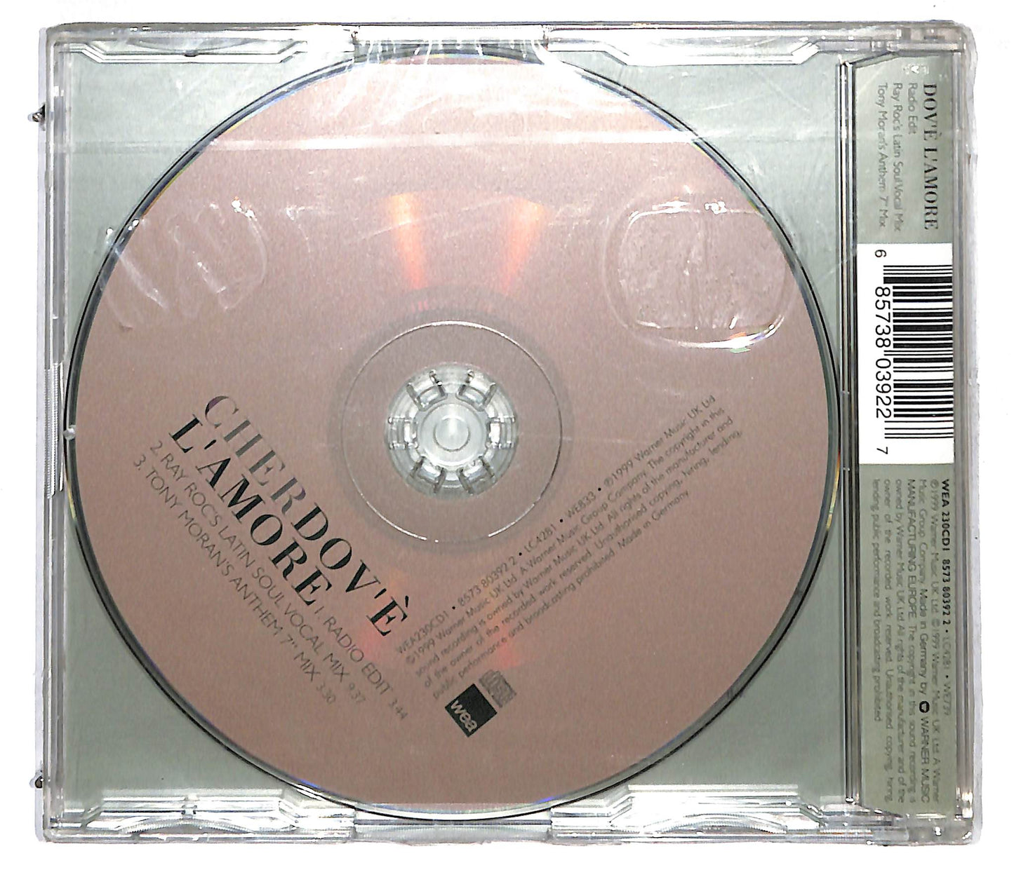 EBOND Cher - Dov'e L'Amore CD CD105784
