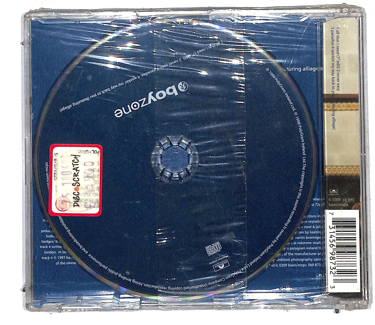 EBOND Boyzone - All That I Need CD CD105845