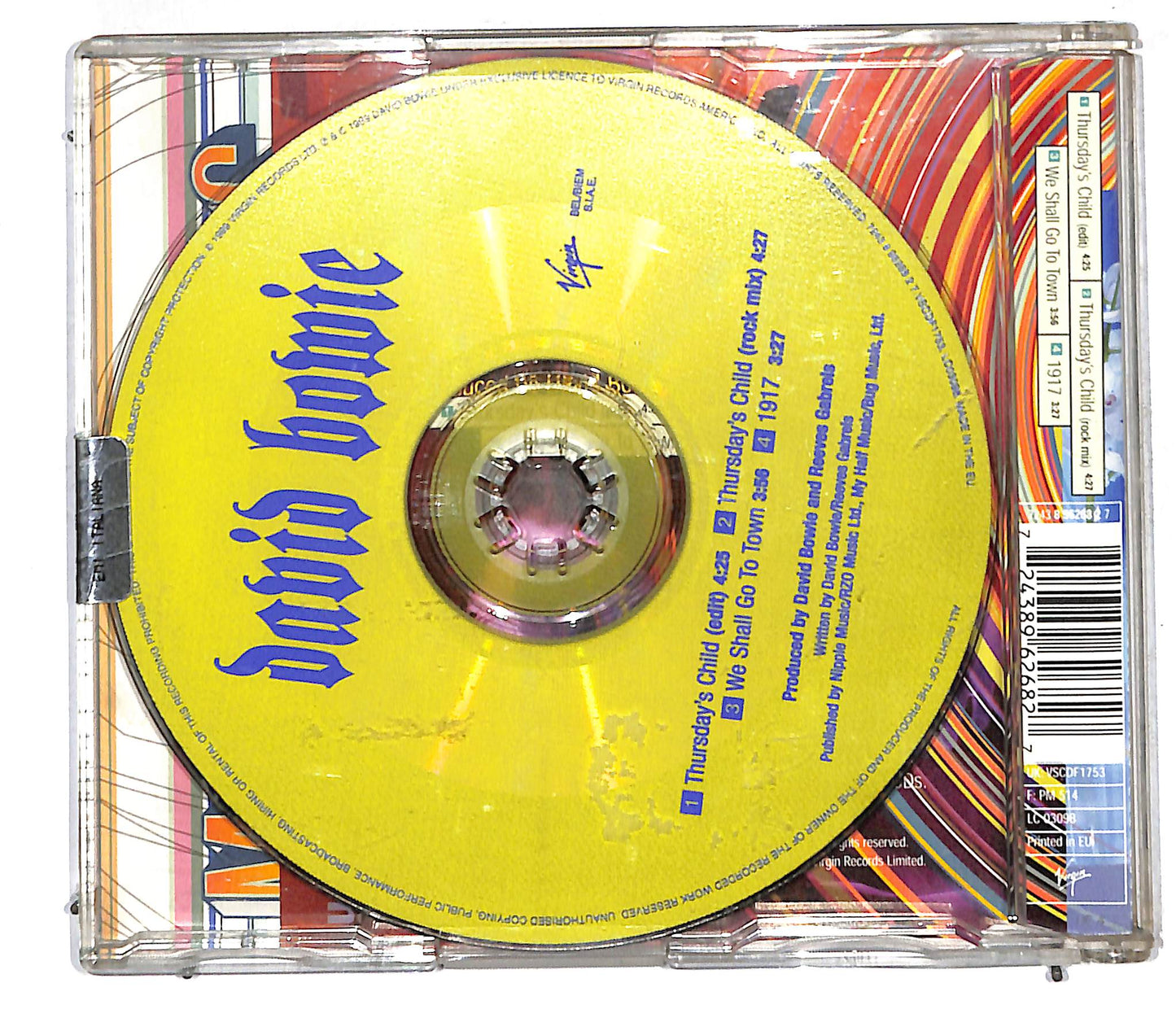 EBOND David Bowie - Thursday's Child CD CD105846