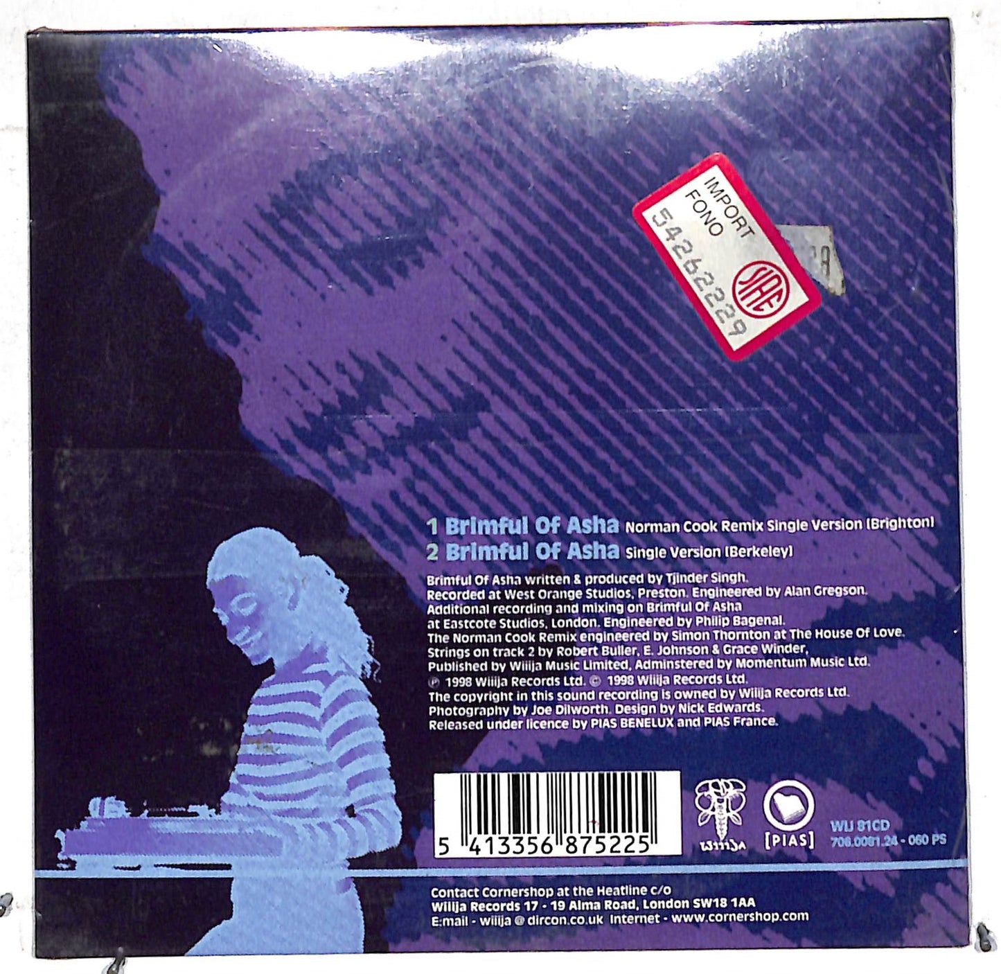 EBOND Cornershop - Brimful Of Asha CD CD105863