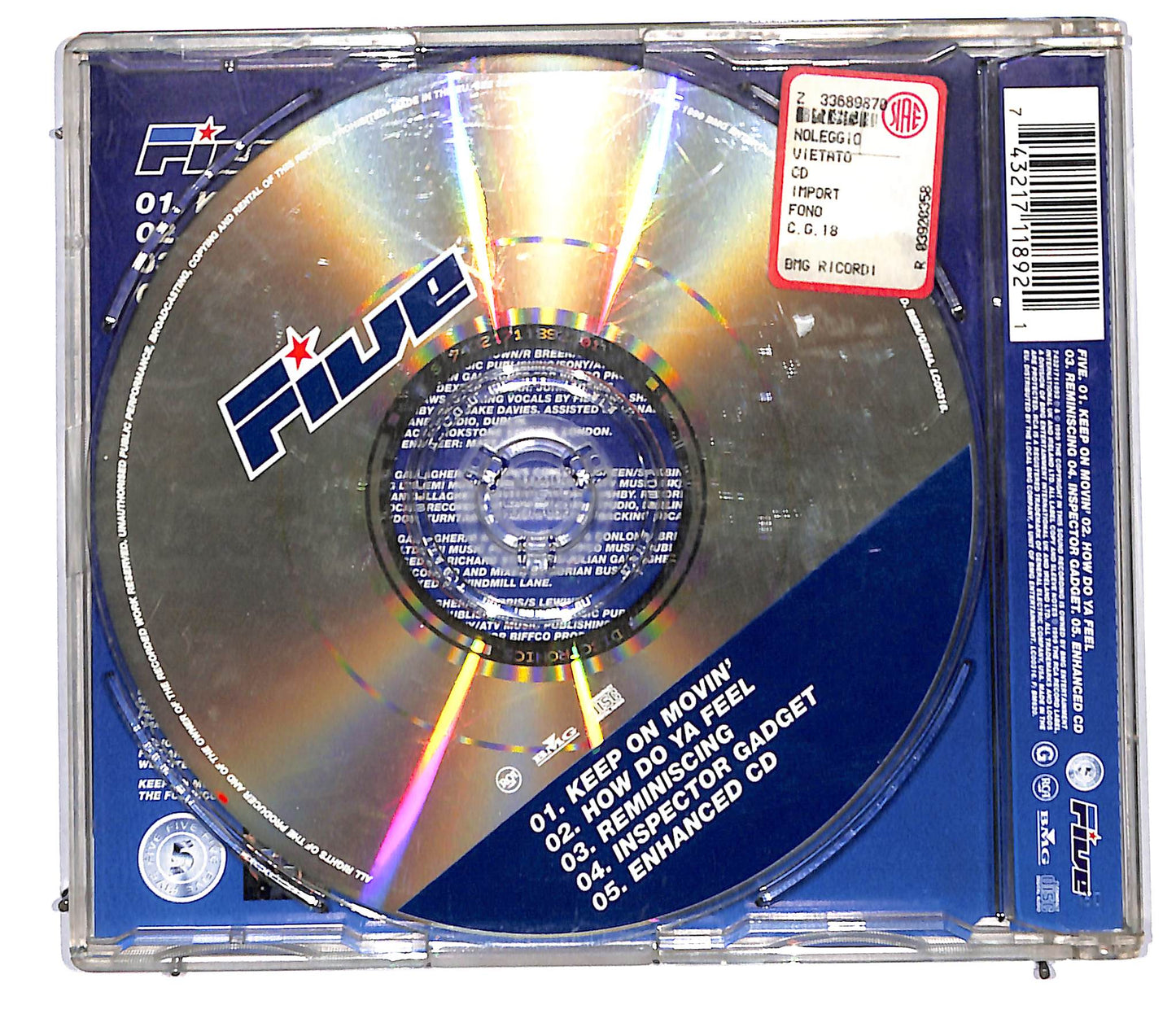 EBOND Five - Keep On Movin' CD CD105914