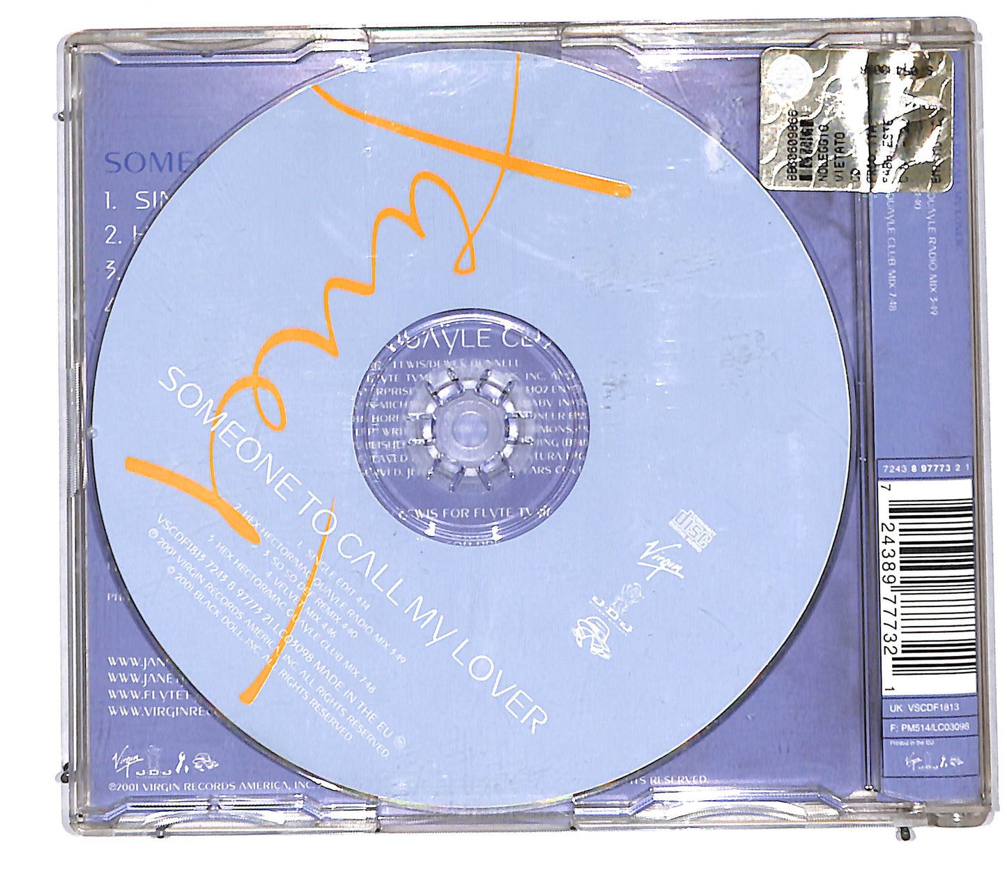 EBOND Janet Jackson - Someone To Call My Lover CD CD105950