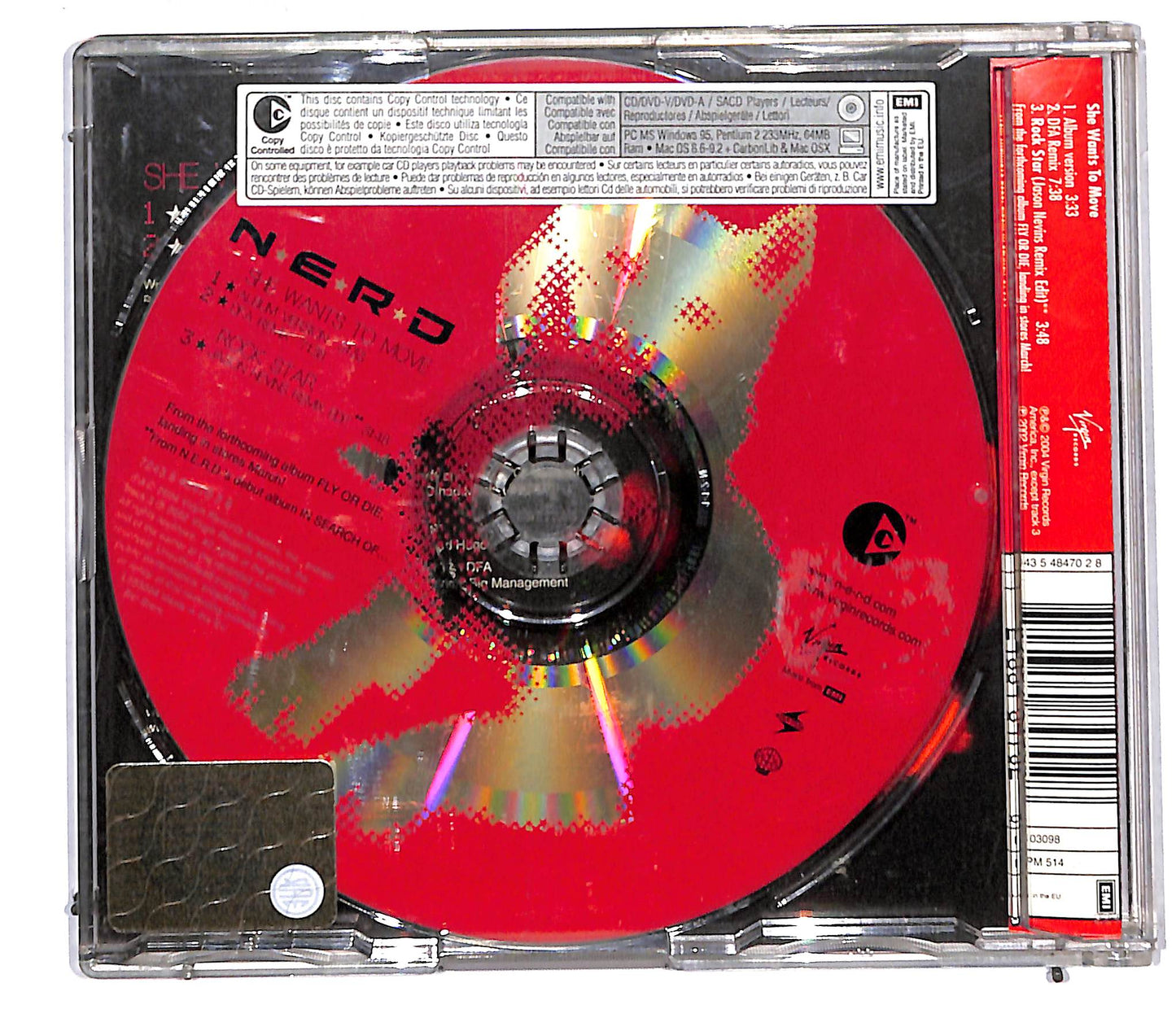 EBOND N*E*R*D - She Wants To Move - Virgin CD CD105965