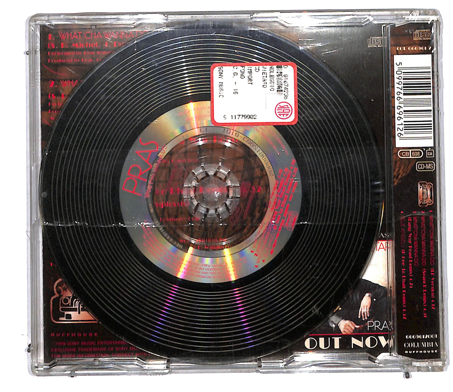 EBOND Pras - What'cha Wanna Do CD CD105972