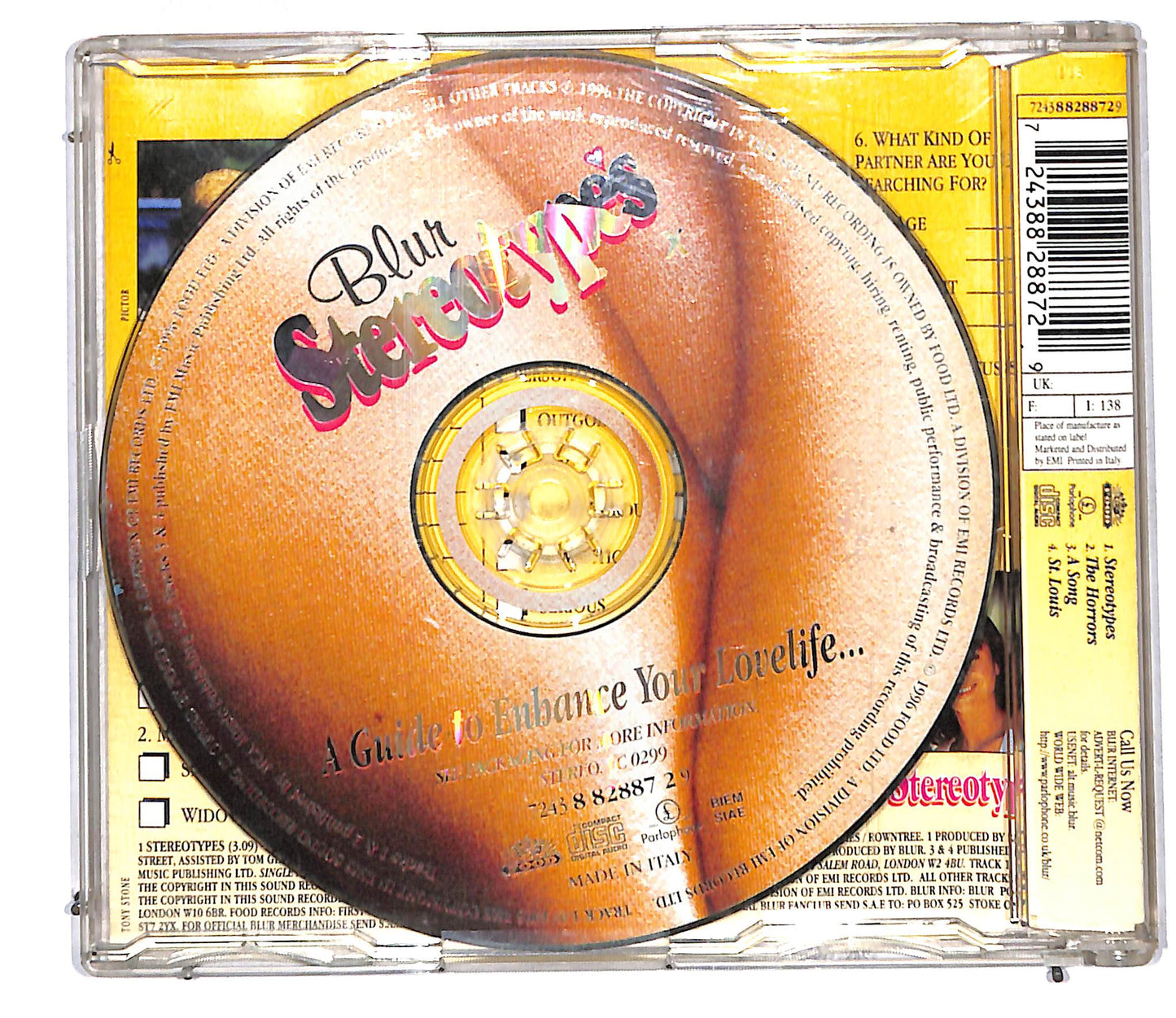EBOND Blur - Stereotypes CD CD106007