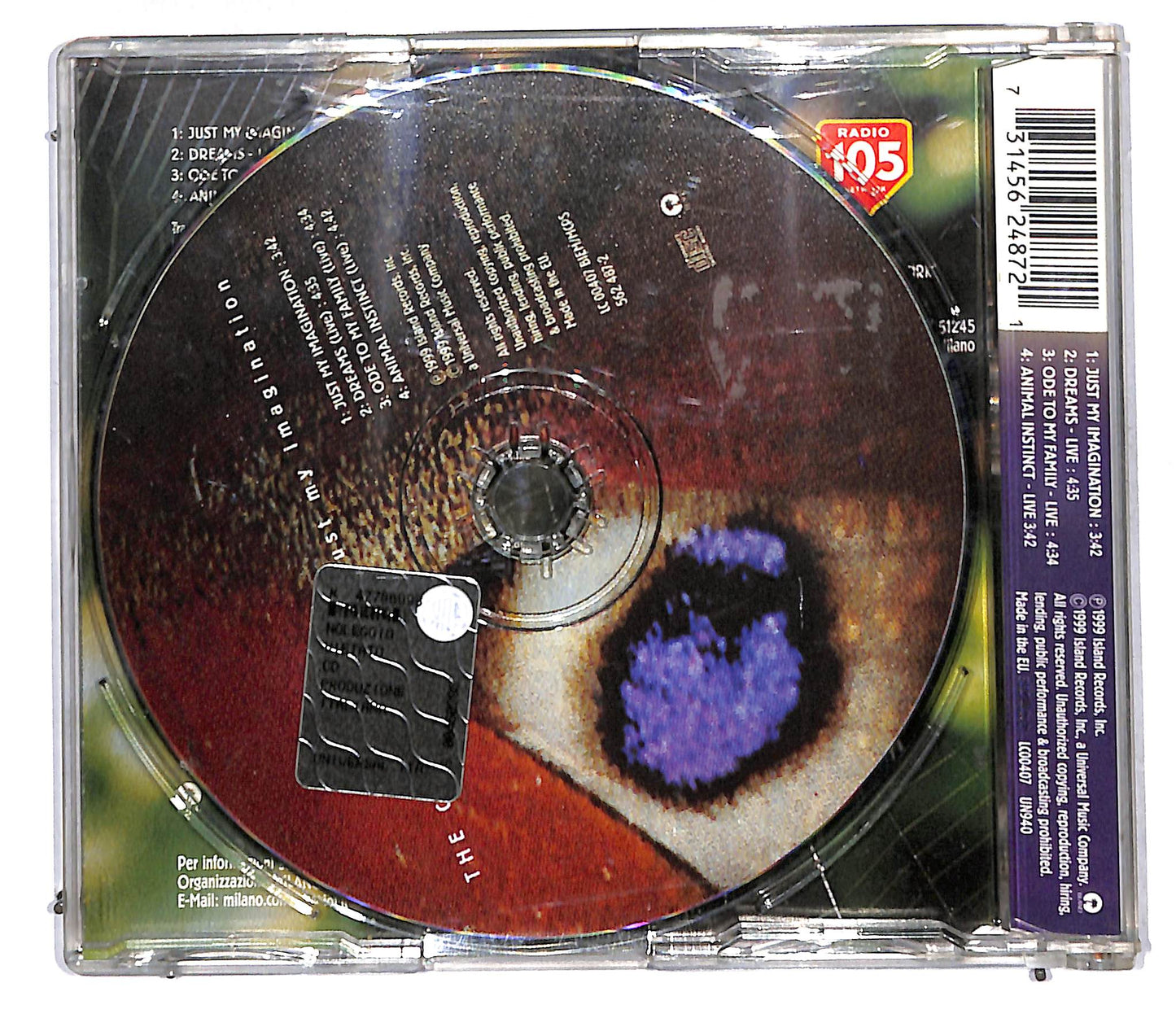 EBOND The Cranberries - Just My Imagination CD CD106009