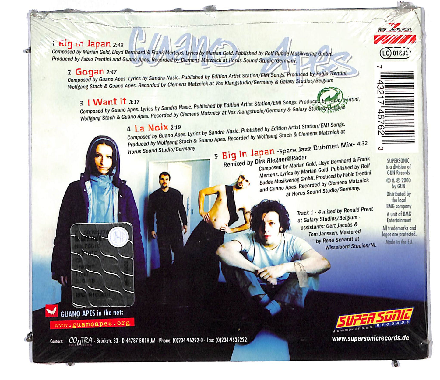 EBOND Guano Apes - Big In Japan DIGIPACK CD CD106028