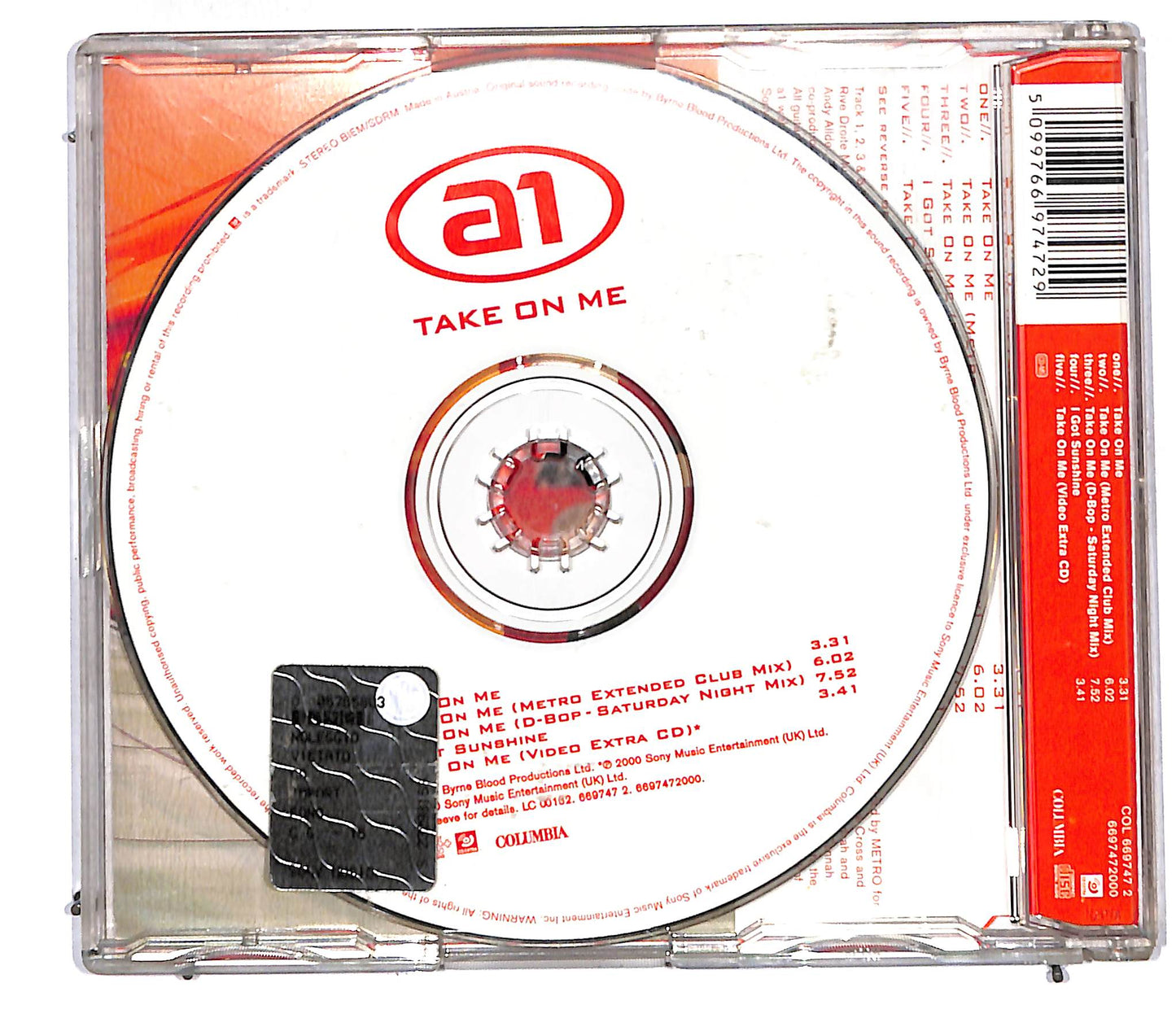 EBOND A1 - Take On Me CD CD106029