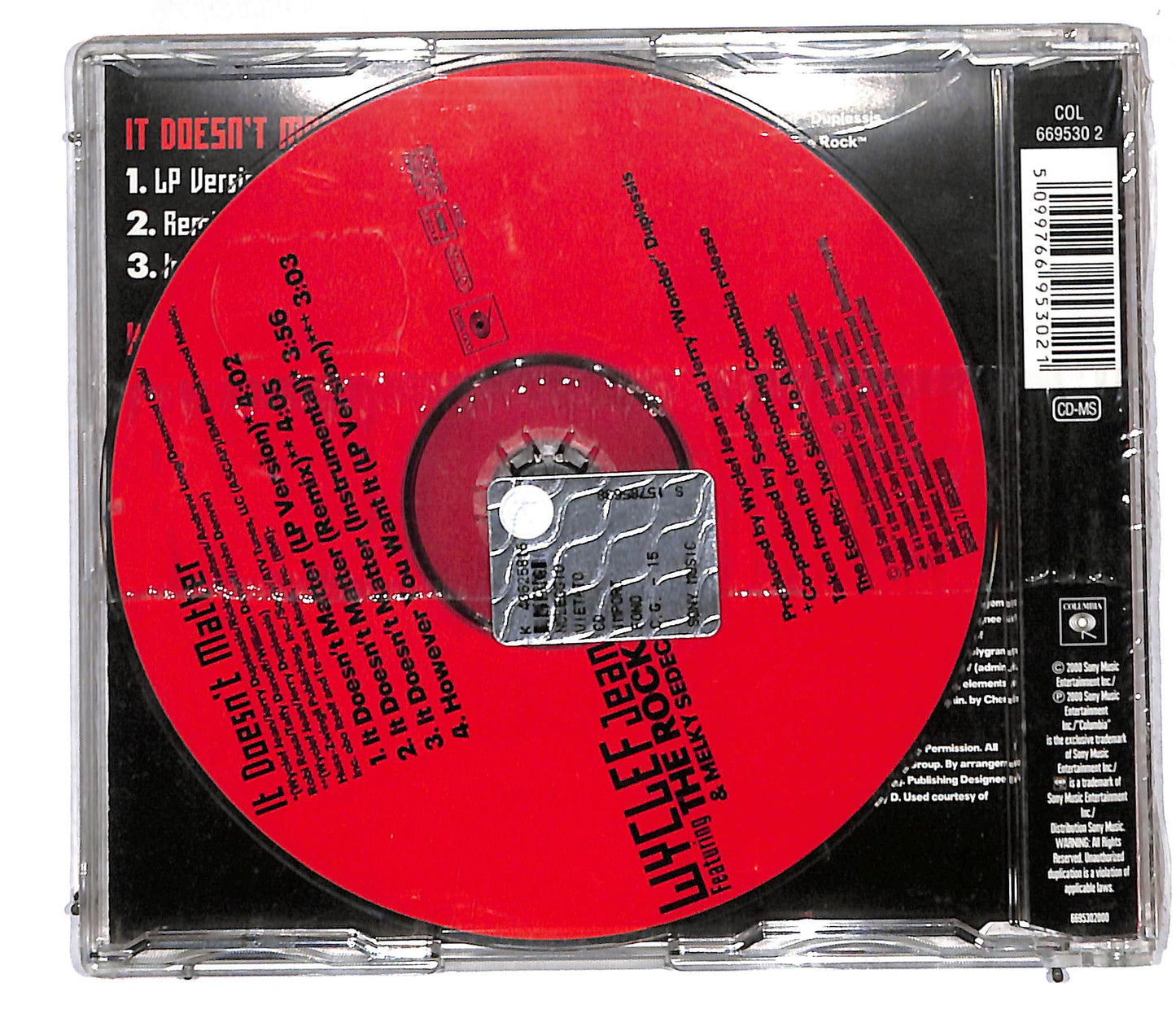EBOND Wyclef Jean Featuring The Rock™ & Melky Sedeck - It Doesn't Matter CD CD106033