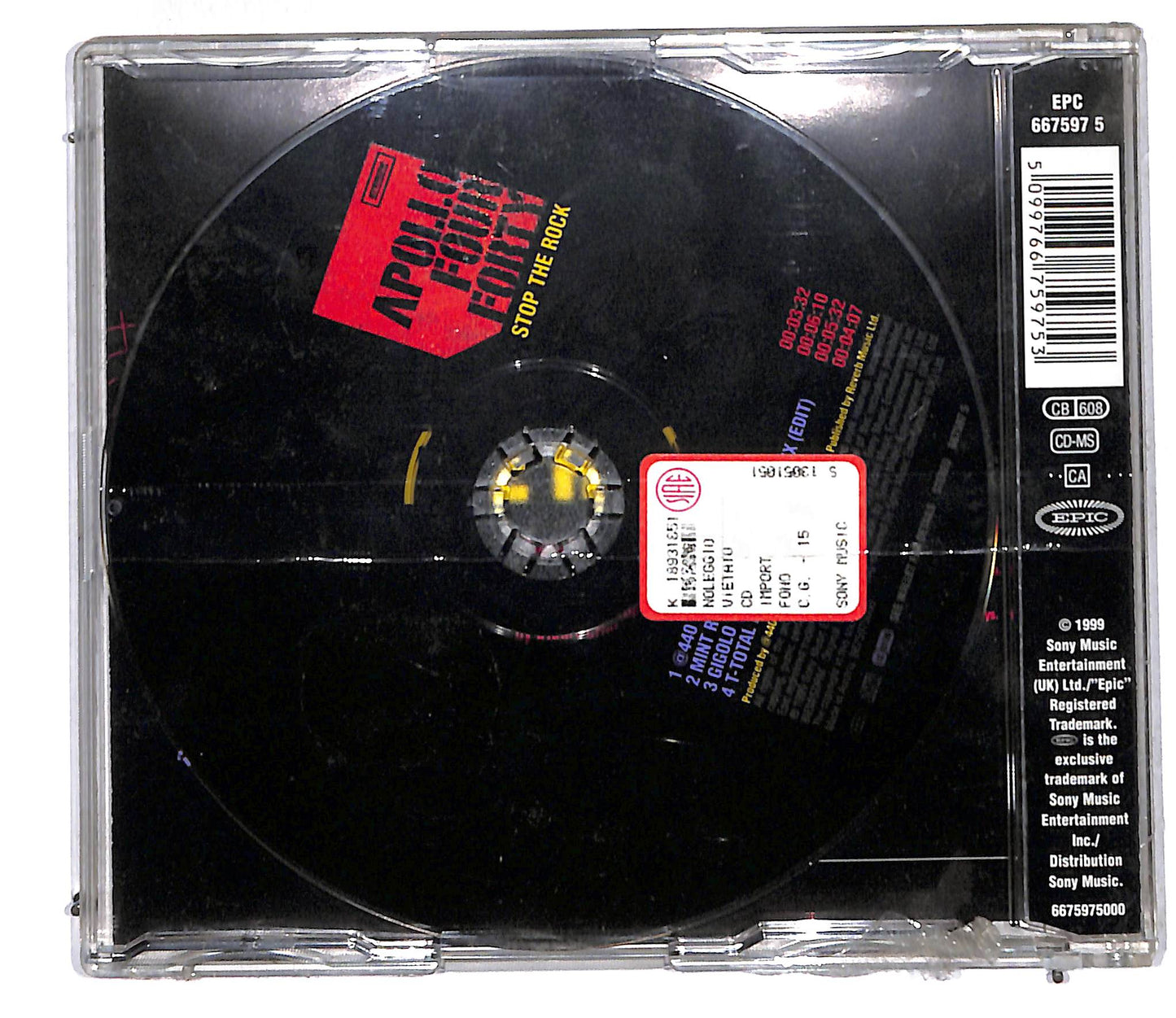 EBOND Apollo Four Forty - Stop The Rock CD CD106037