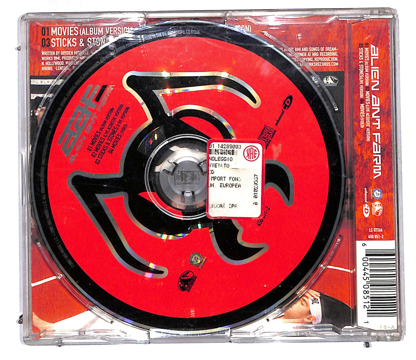 EBOND Alien Ant Farm - Movies CD CD106060
