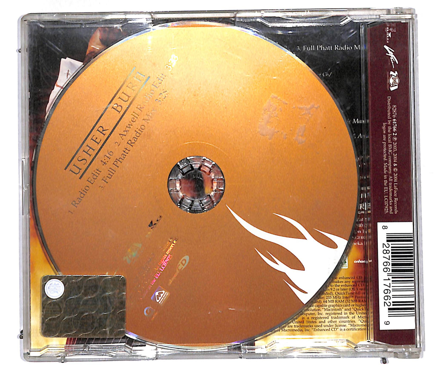 EBOND Usher - Burn CD CD106065