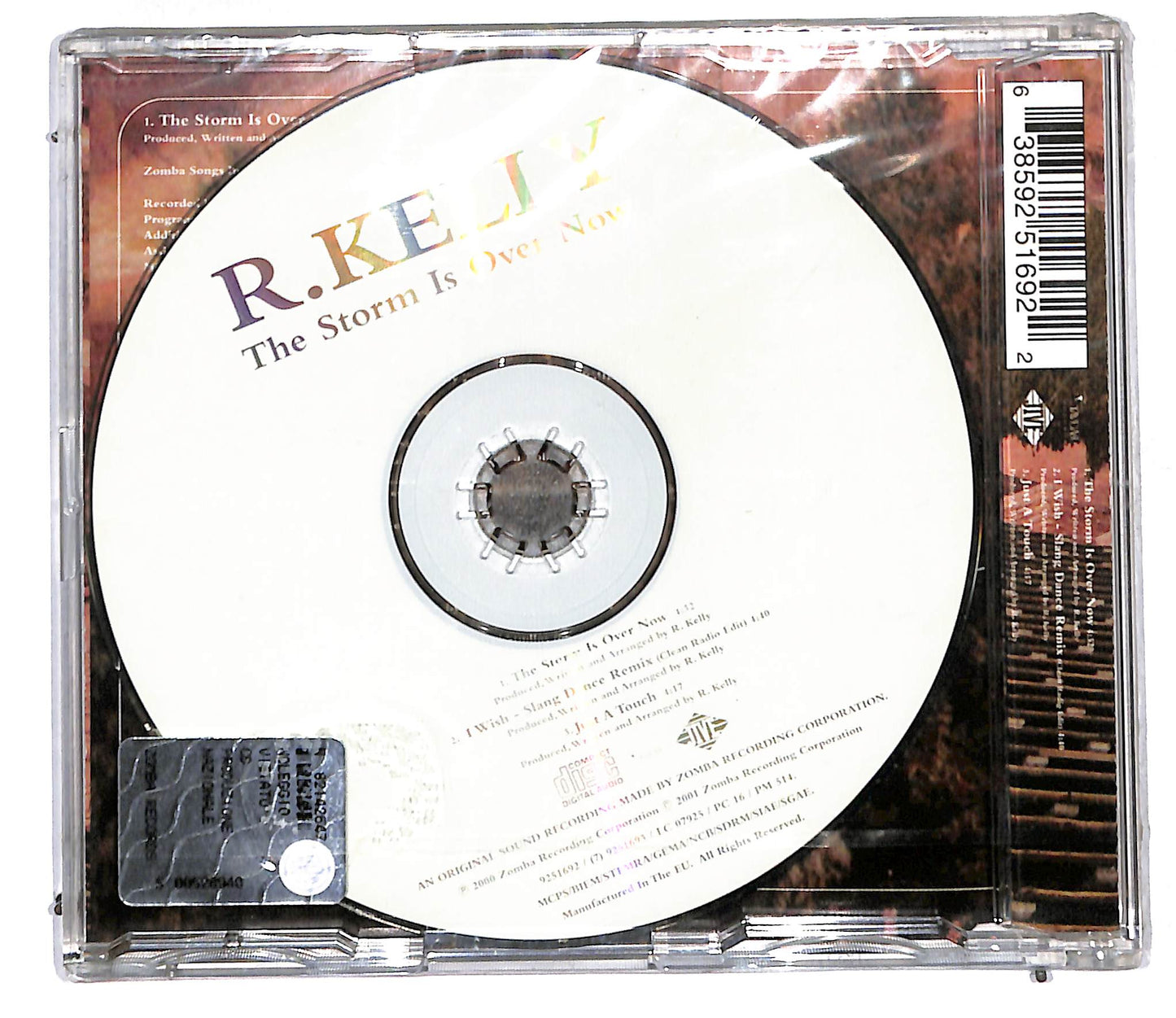 EBOND R. Kelly - The Storm Is Over Now CD CD106083