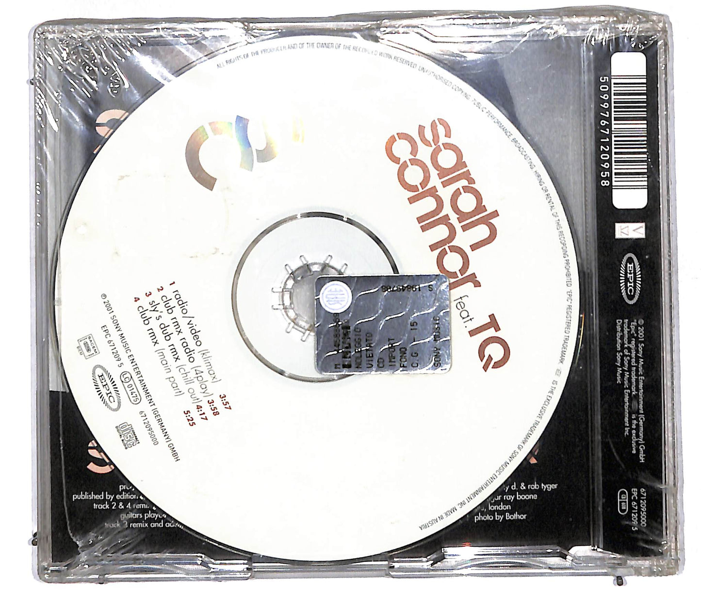 EBOND Sarah Connor Feat. TQ - Let's Get Back To Bed - Boy! CD CD106089