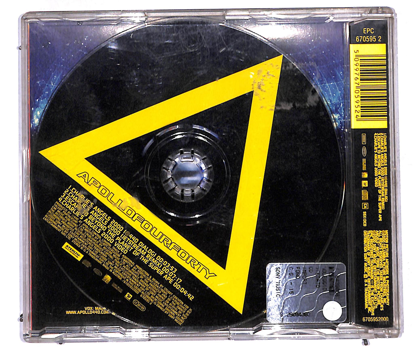 EBOND Apollofourforty - Charlie's Angels 2000 CD CD106102