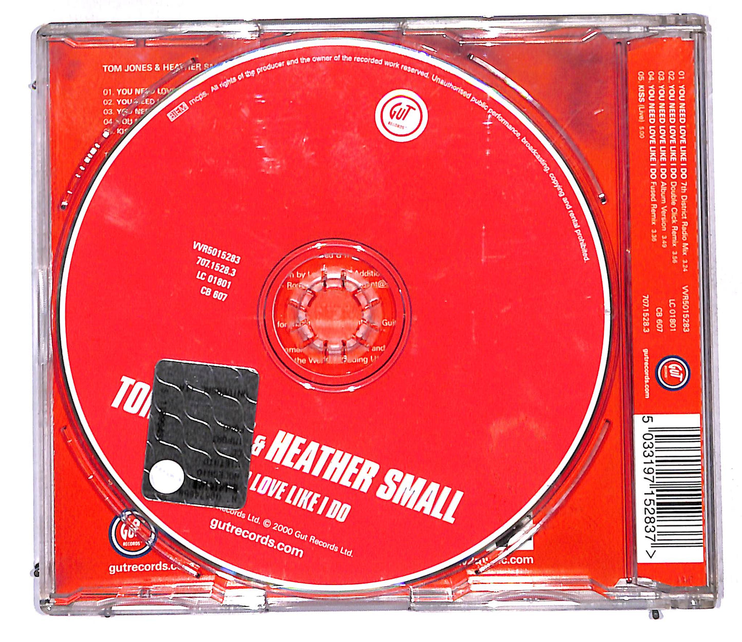 EBOND Tom Jones & Heather Small - You Need Love Like I Do CD CD106109