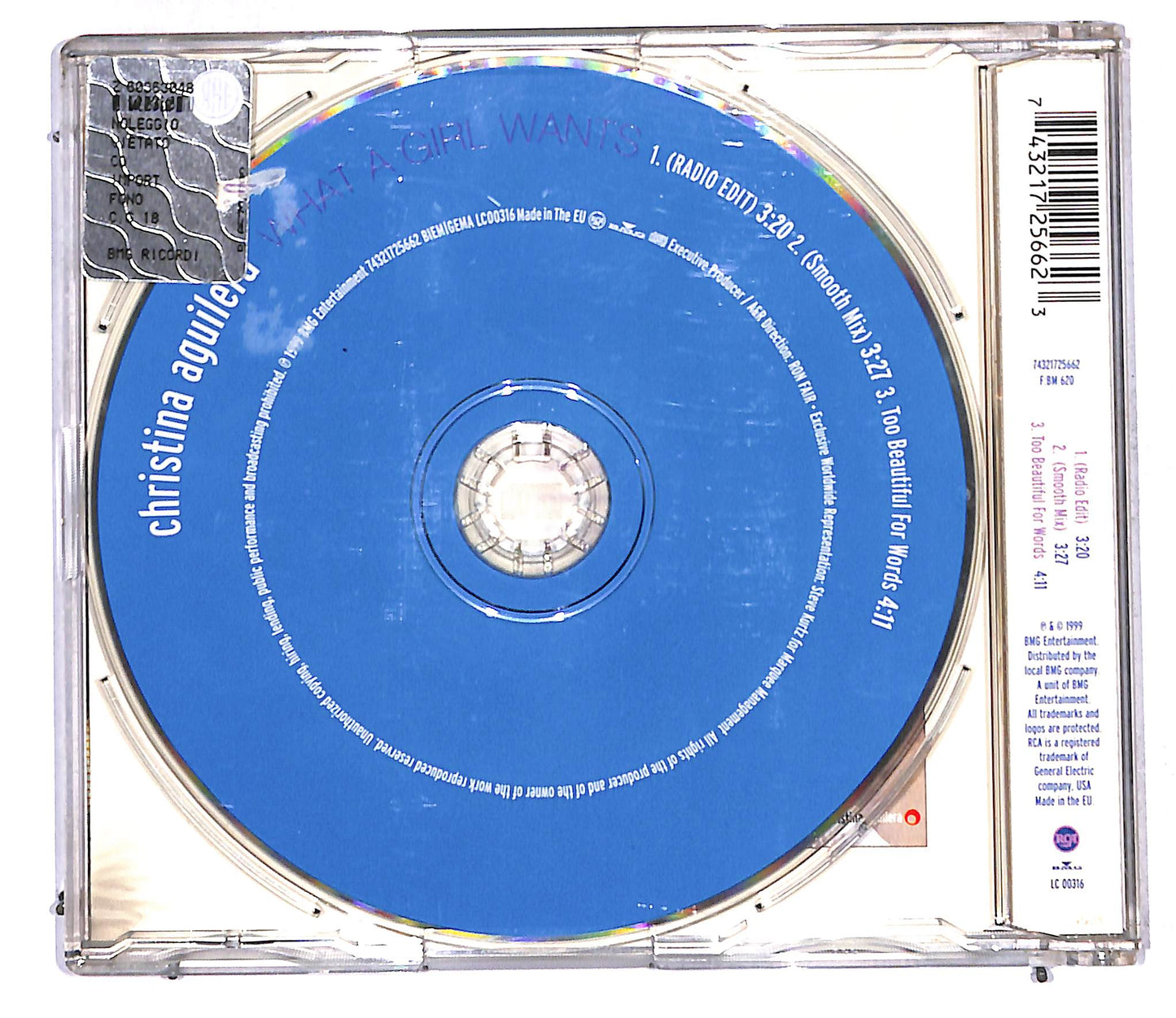 EBOND Christina Aguilera - What A Girl Wants CD CD106120