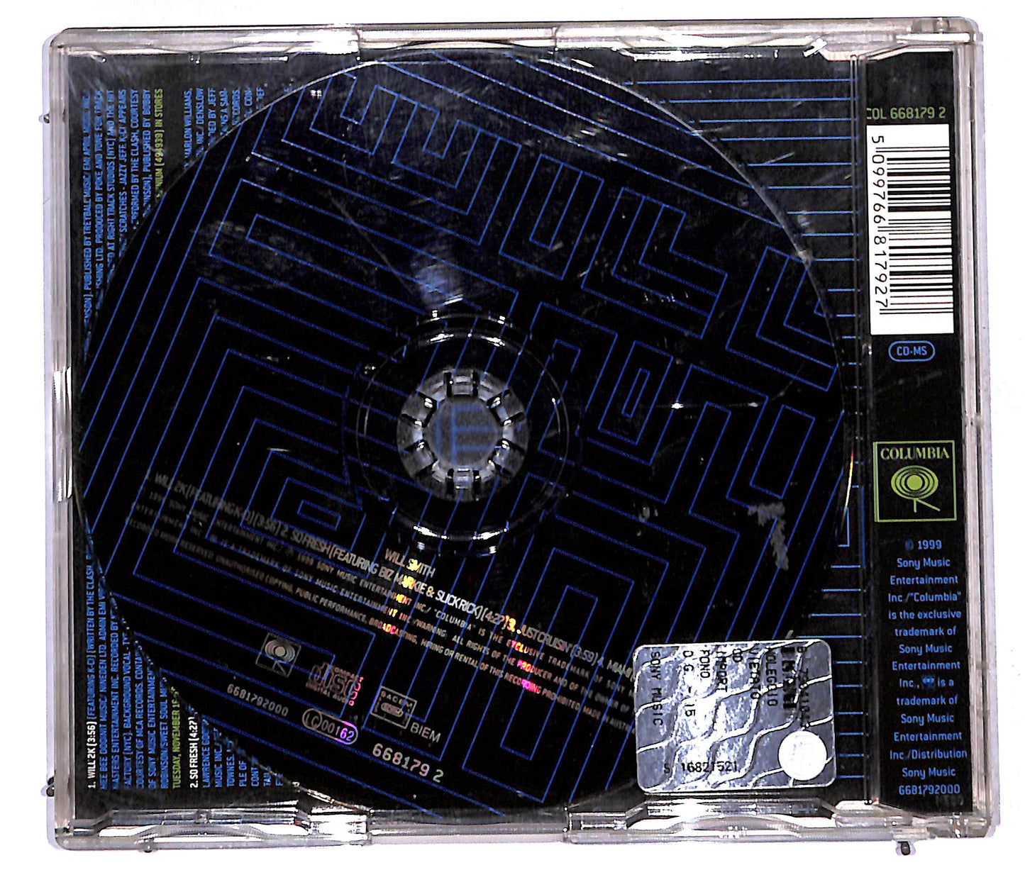 EBOND Will Smith - Will 2K CD CD106125