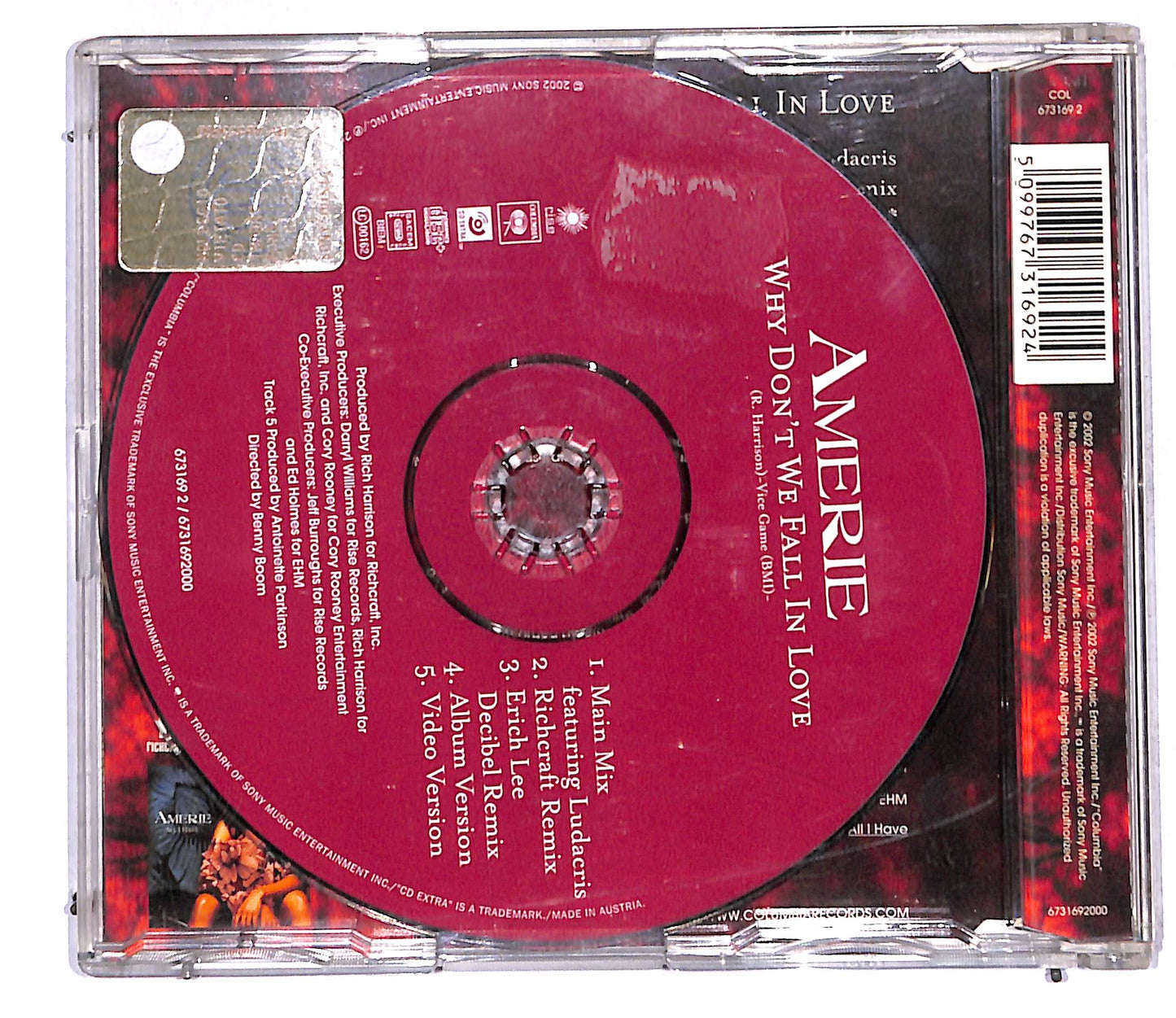 EBOND Amerie - Why Don't We Fall In Love CD CD106132