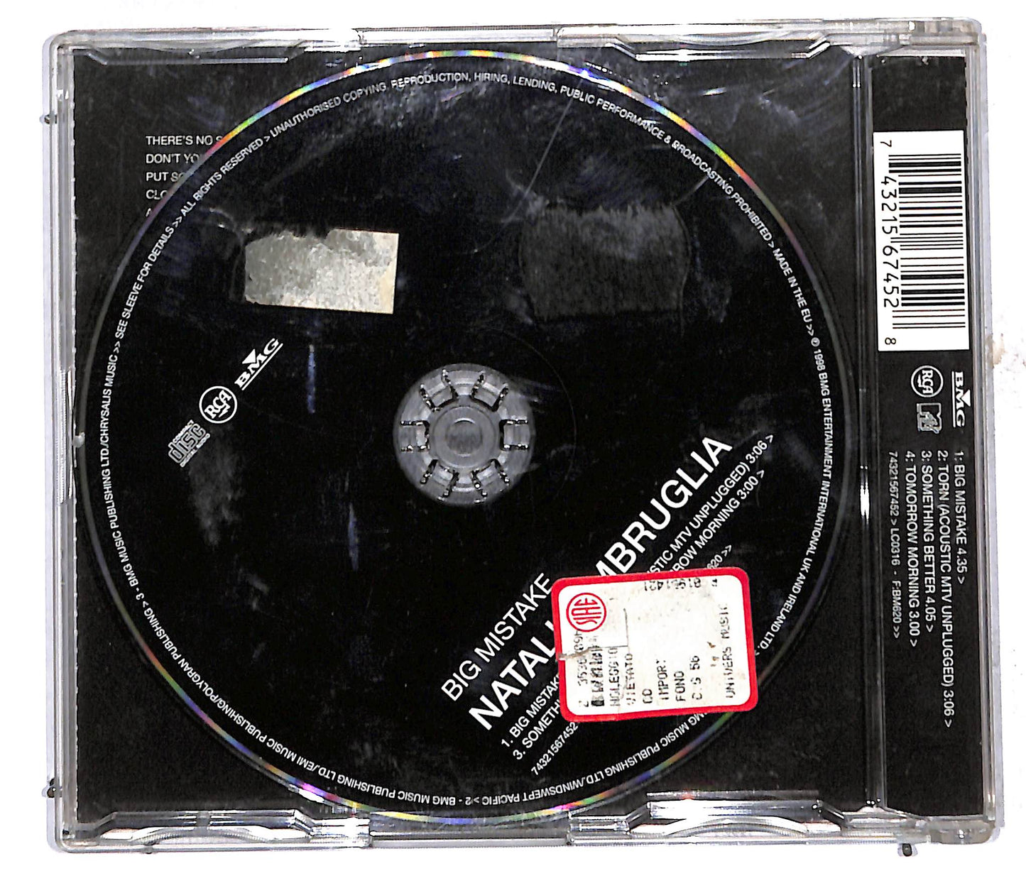 EBOND Natalie Imbruglia - Big Mistake CD CD106147