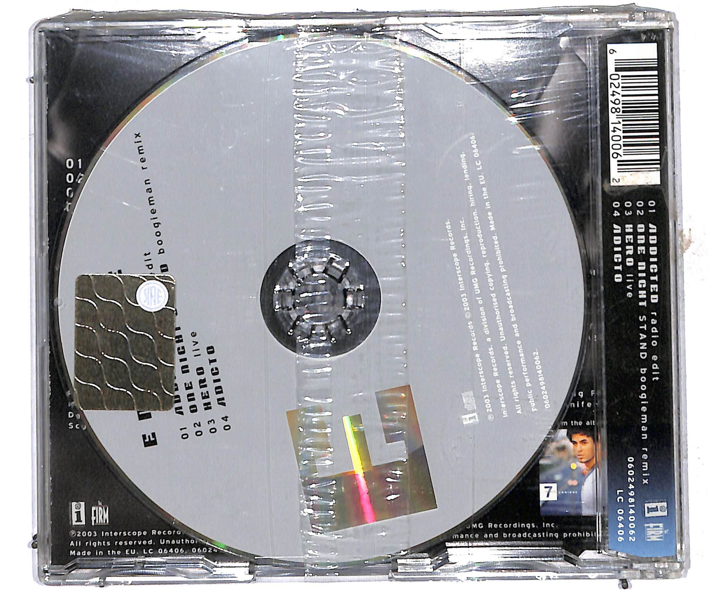 EBOND Enrique Iglesias - Addicted CD CD106153