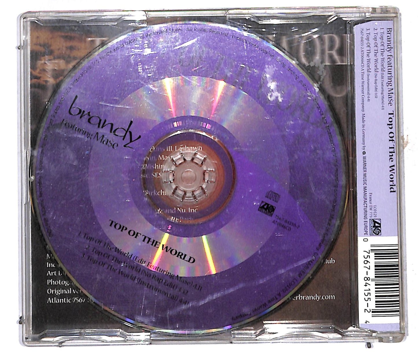 EBOND Brandy Featuring Ma$e - Top Of The World CD CD106159
