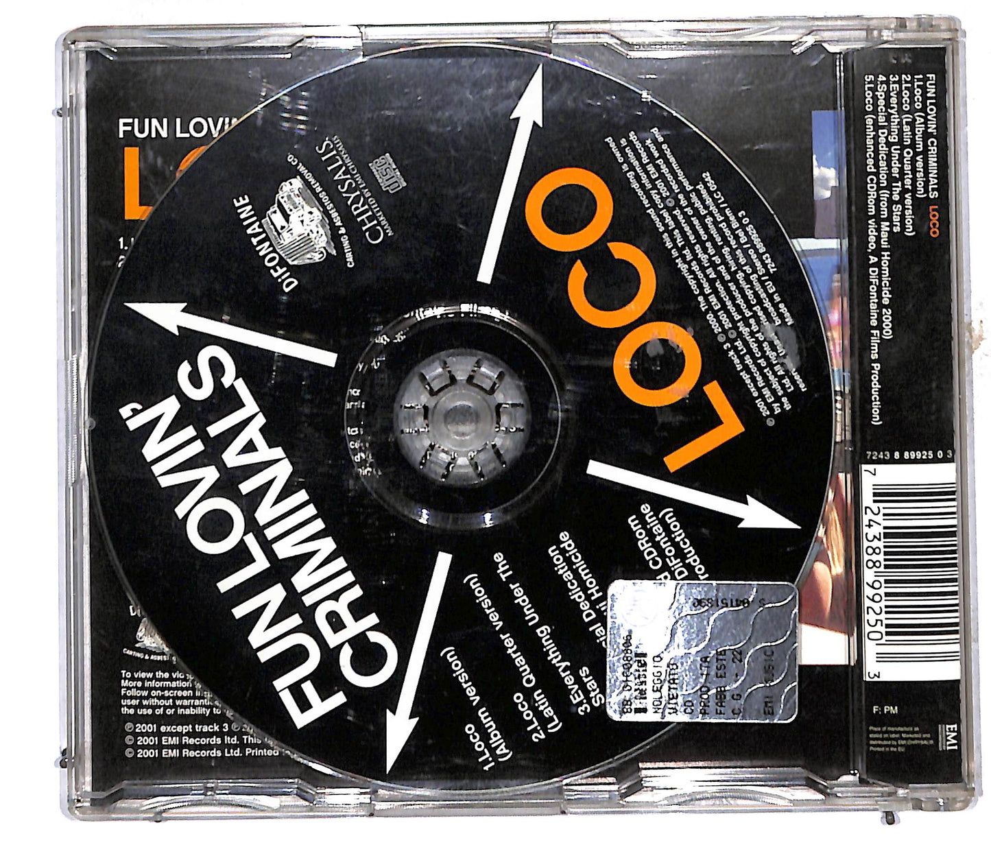 EBOND Fun Lovin' Criminals - Loco CD CD106161