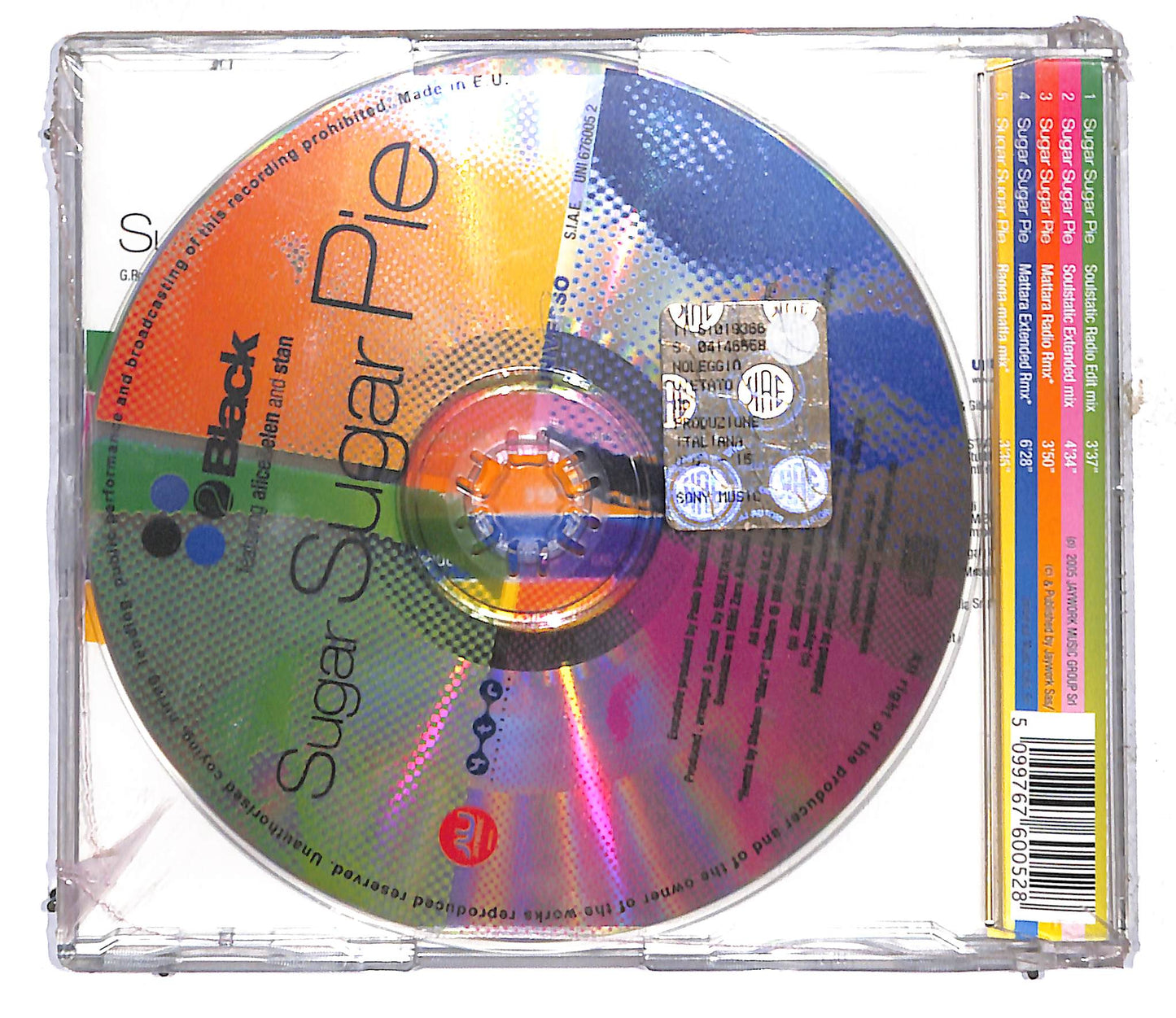 EBOND 2 Black - Sugar Sugar Pie CD CD106165