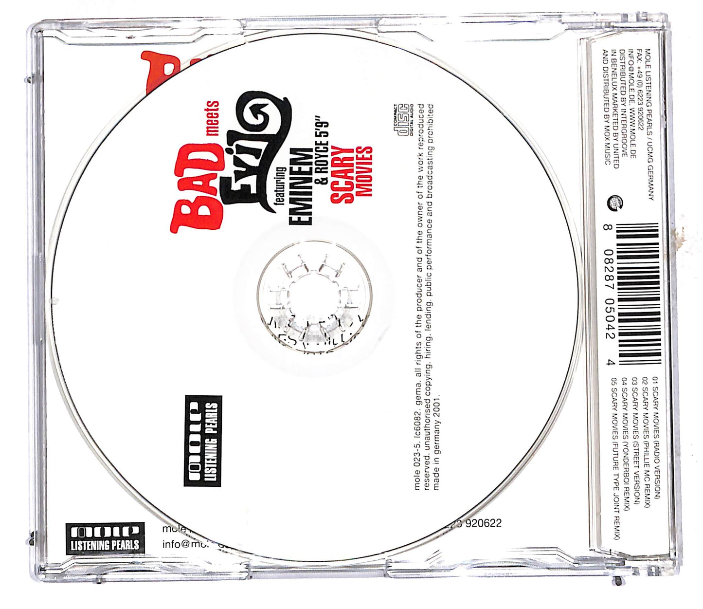 EBOND Bad Meets Evil Featuring Eminem & Royce 5'9' - Scary Movies CD CD106168