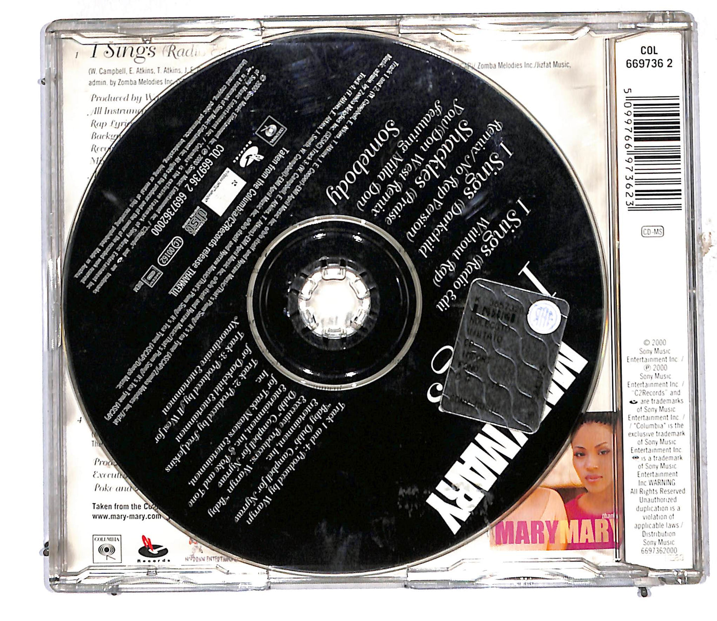 EBOND Mary Mary Featuring BBJ - I Sings CD CD106179