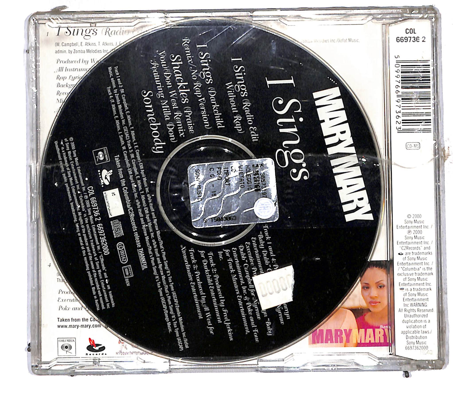 EBOND Mary Mary Featuring BBJ - I Sings CD CD106184