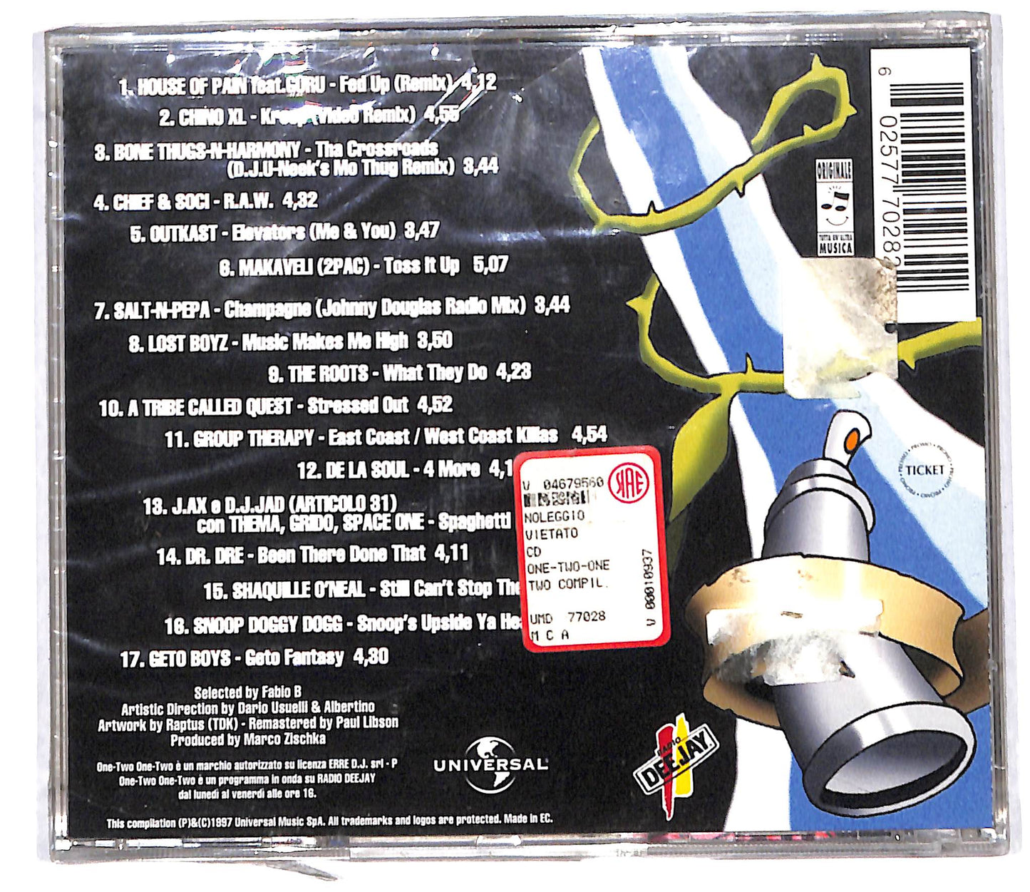 EBOND Various - One-Two One-Two Compilation CD CD106216