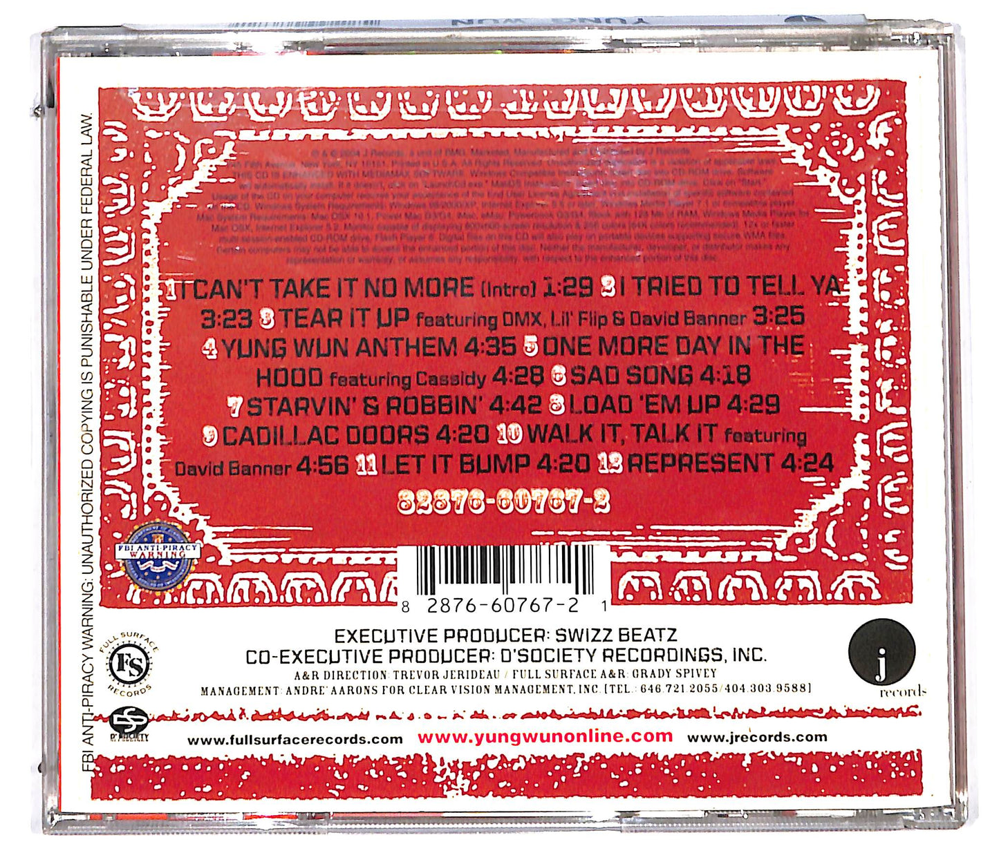 EBOND Yung Wun - The Dirtiest Thirstiest CD CD106220