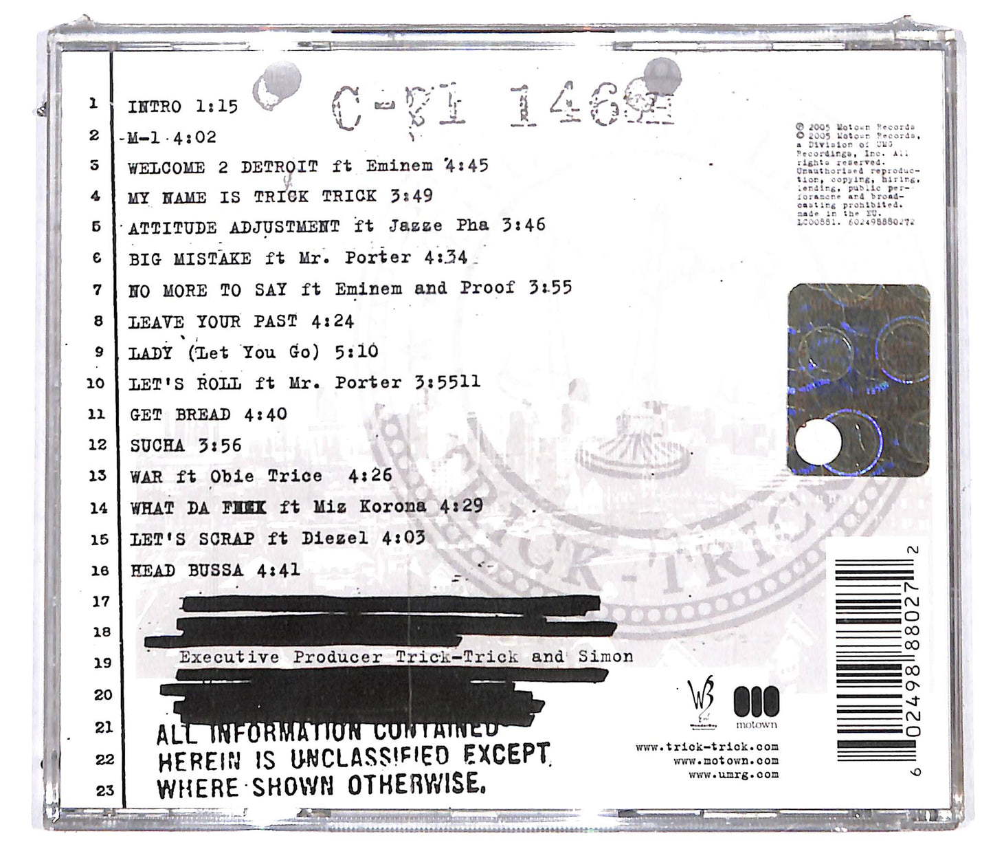 EBOND Trick -Trick - The People Vs CD CD106228