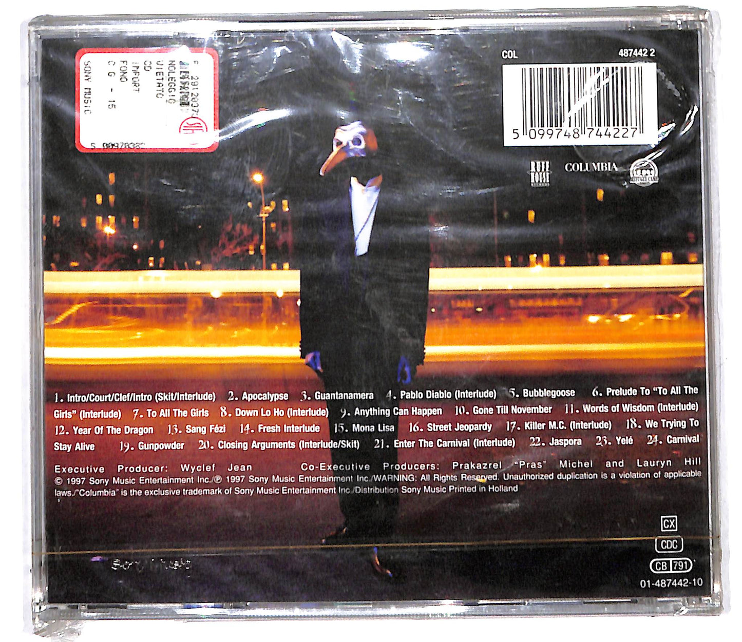 EBOND Wyclef Jean Featuring Refugee Allstars - The Carnival CD CD106230