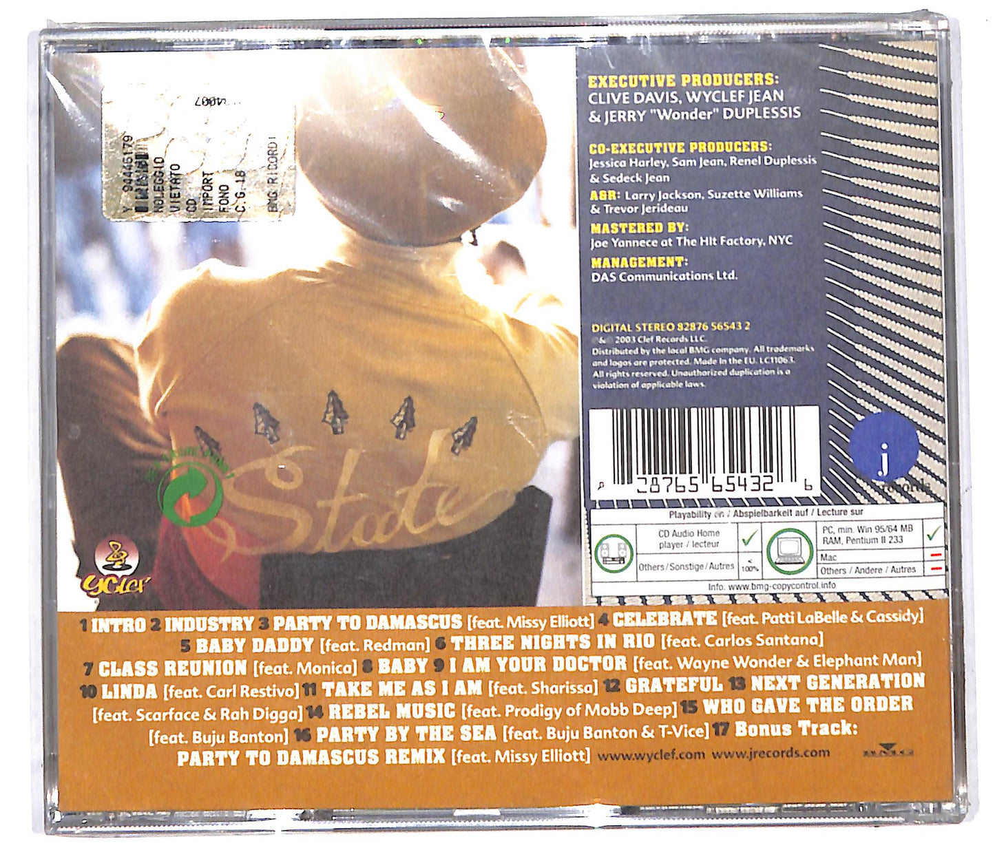 EBOND Wyclef Jean - The Preacher's Son CD CD106231
