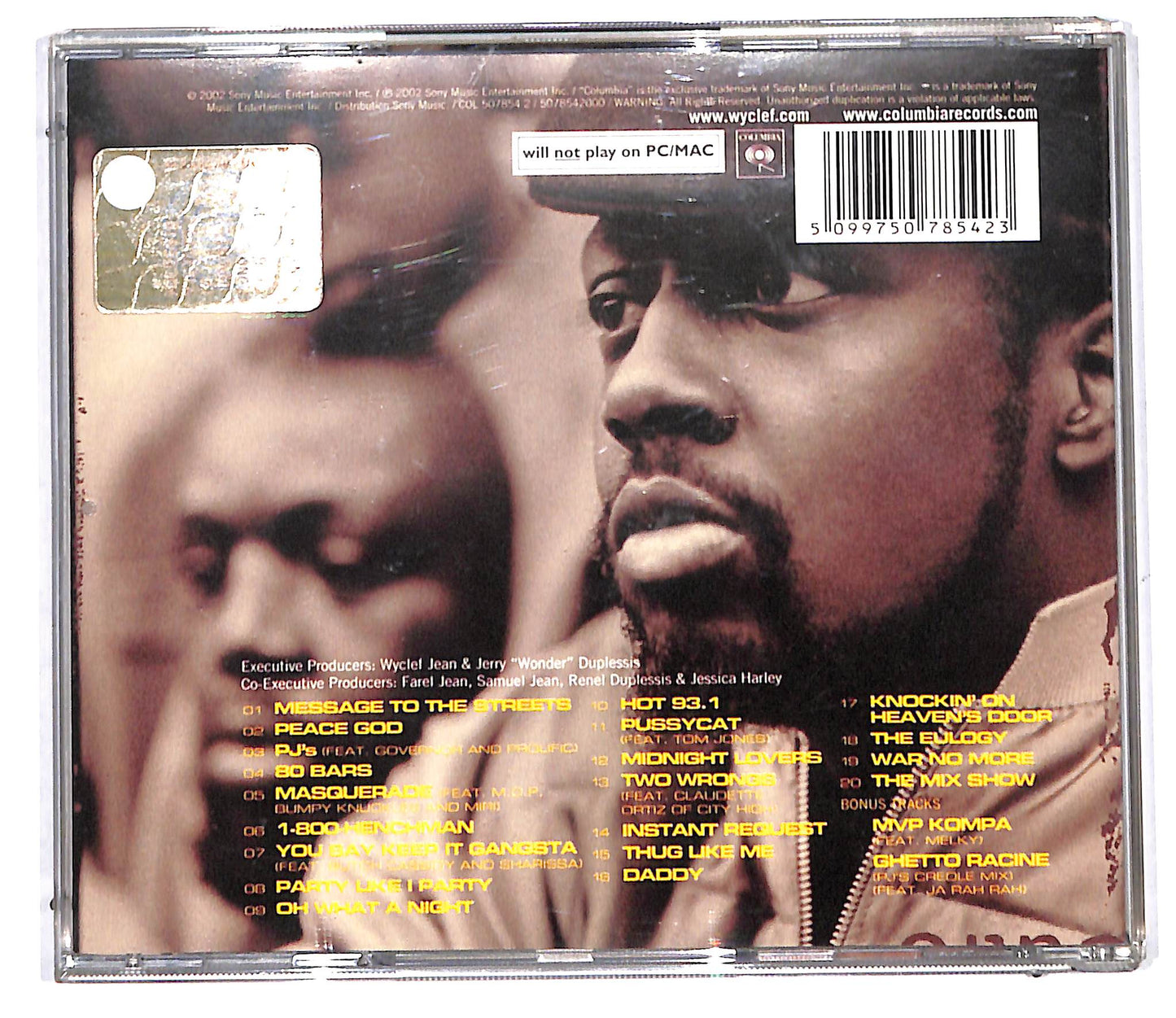 EBOND Wyclef Jean - Masquerade CD CD106234