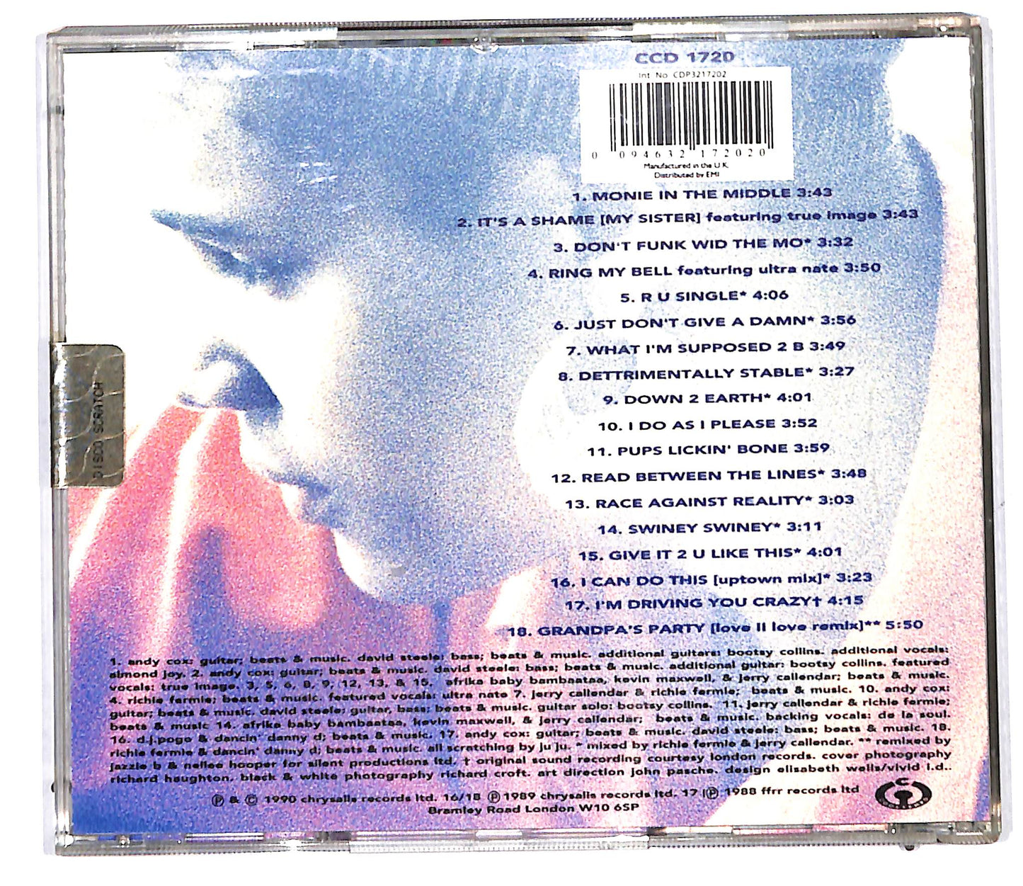 EBOND Monie Love - Down To Earth CD CD106236