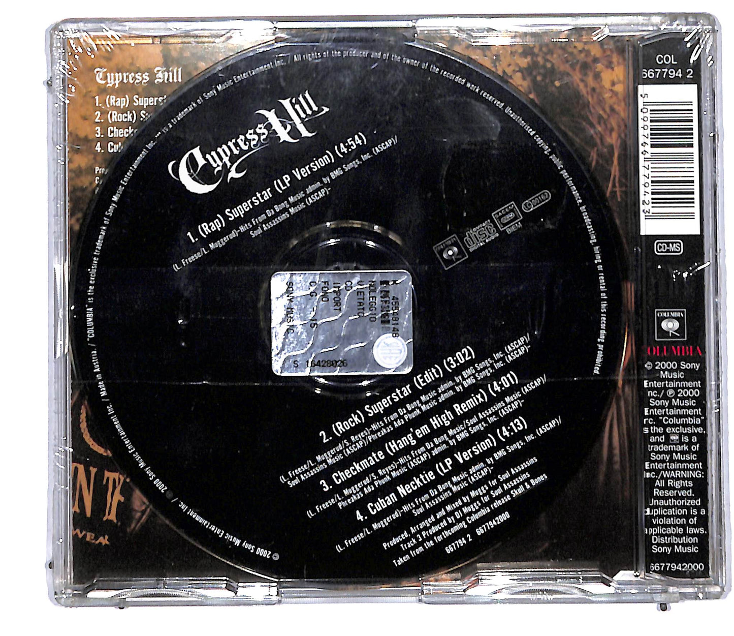EBOND Cypress Hill - (Rap) Superstar CD CD106248