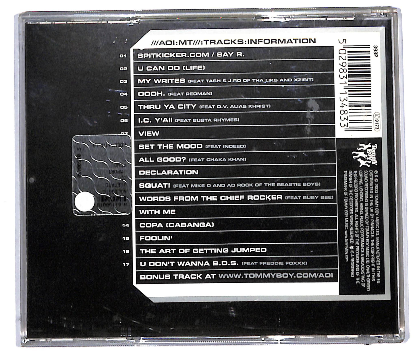 EBOND De La Soul - Art Official Intelligence: Mosaic Thump SJB CD CD106262