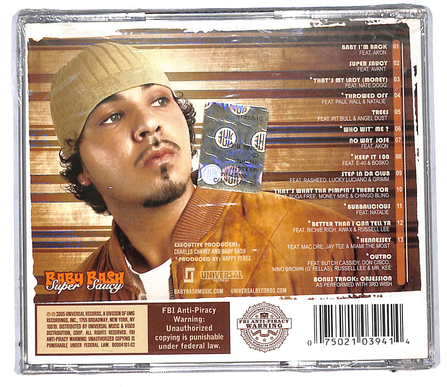 EBOND Baby Bash - Super Saucy CD CD106309