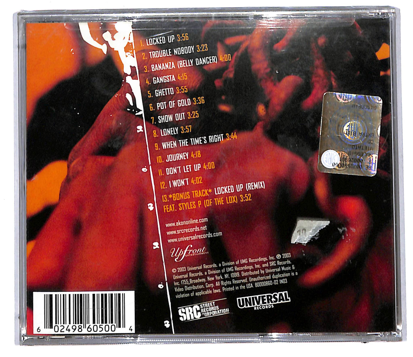 EBOND Akon - Trouble CD CD106316