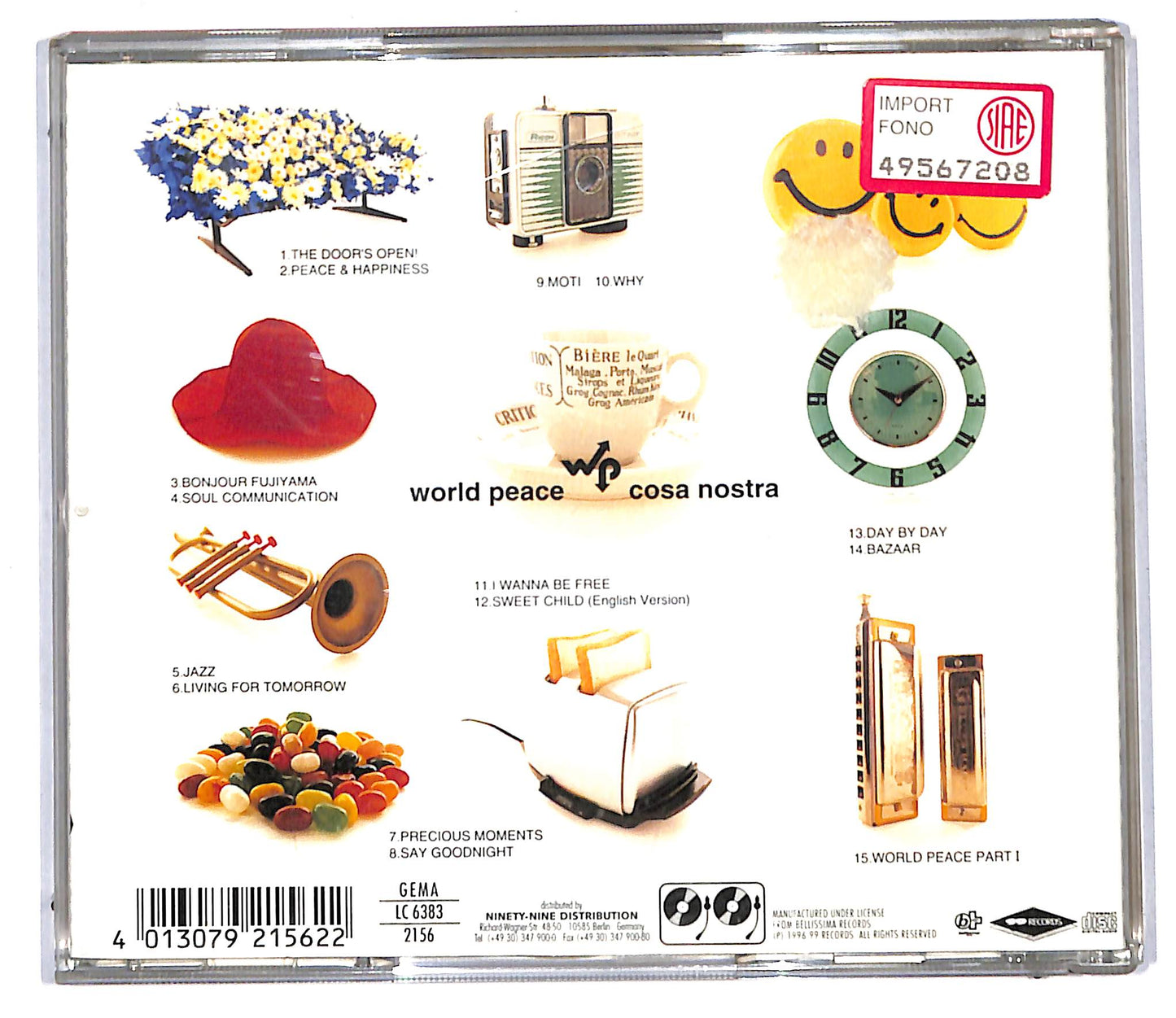 EBOND Cosa Nostra (3) - World Peace CD CD106321